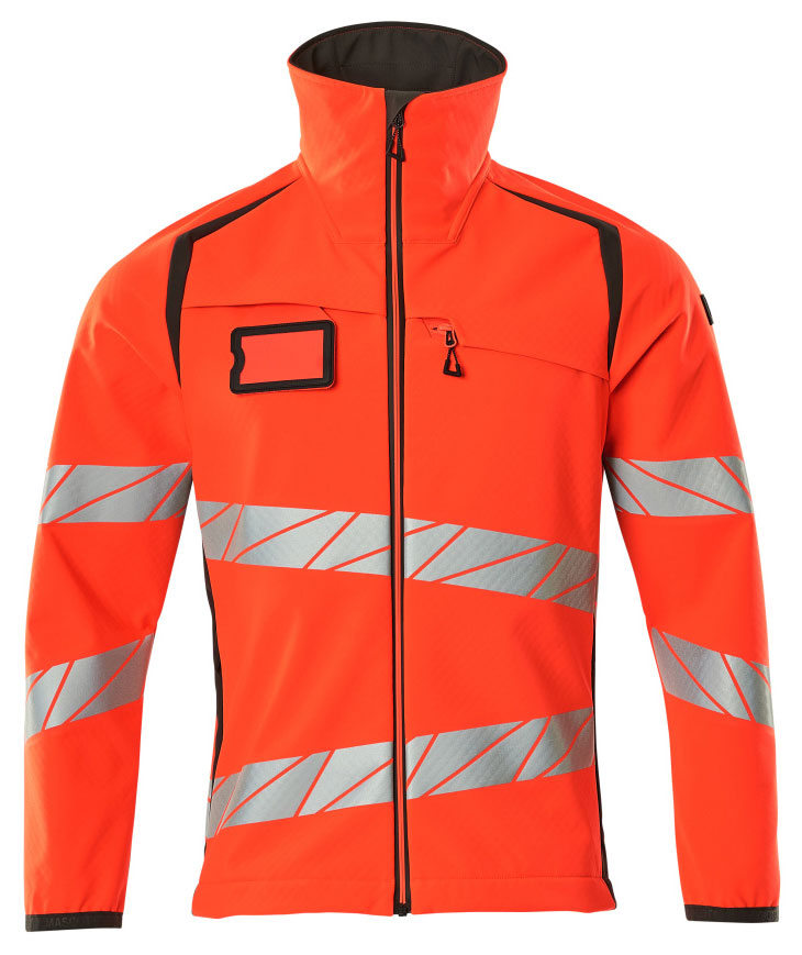 Mascot Accelerate Safe softshelljakke, Hi-vis r&oslash;d/M&oslash;rk antrasitt, Hi-vis r&oslash;d/M&oslash;rk antrasitt, swatch