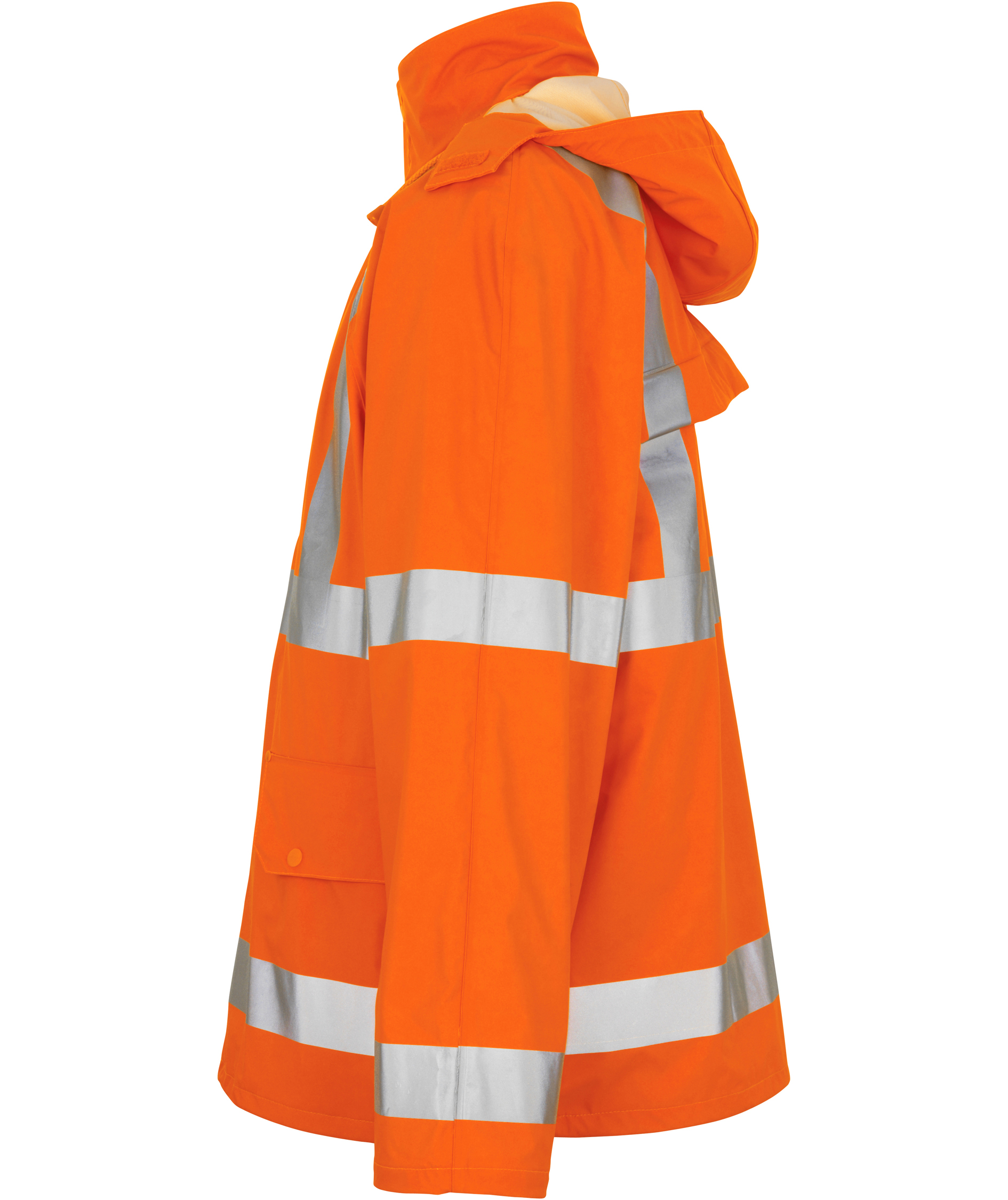 Mascot Safe Aqua Feldbach regnjakke, Hi-vis Orange, large image number 3