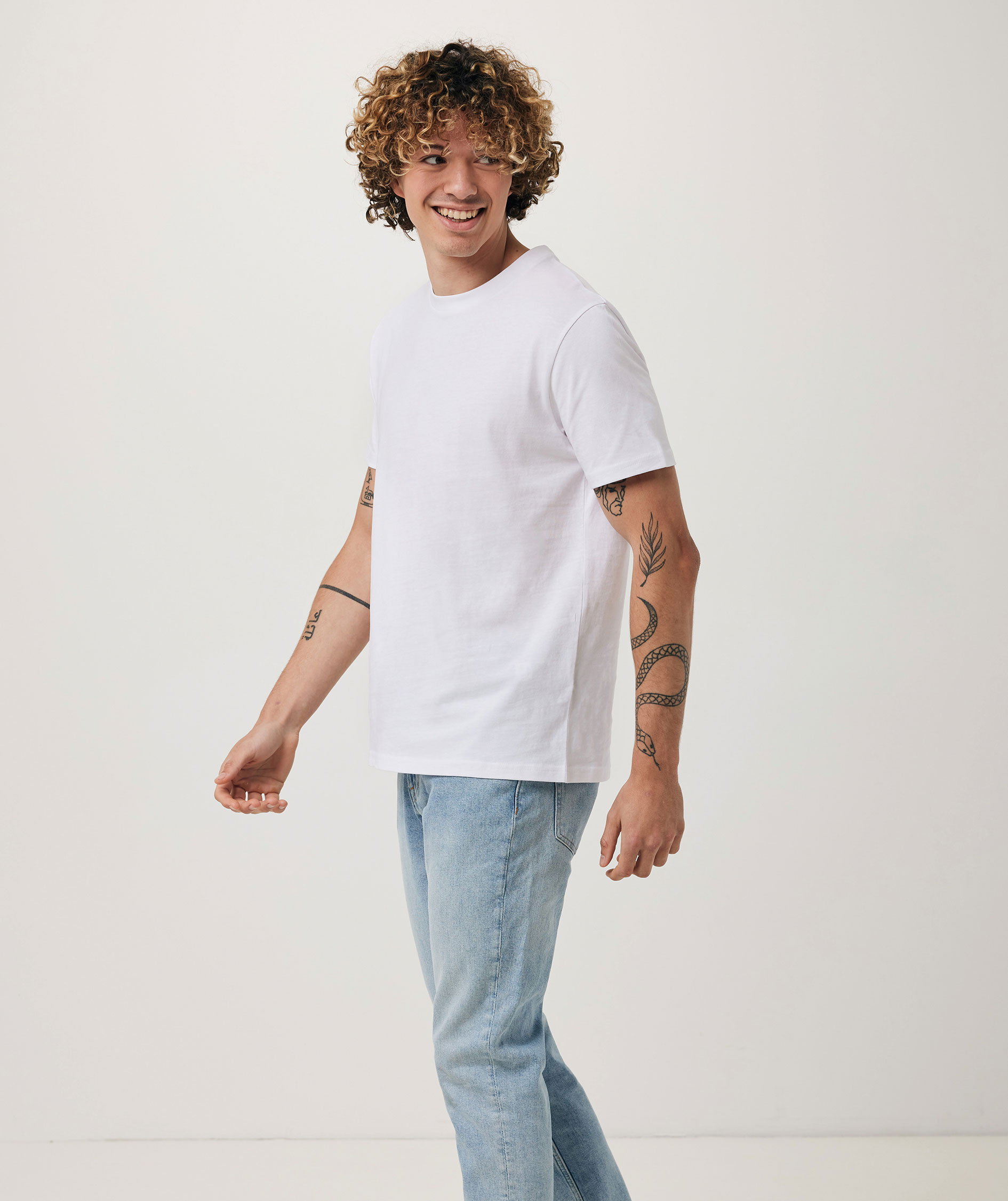 Iqoniq Brett T-shirt, Recycled White, large image number 5