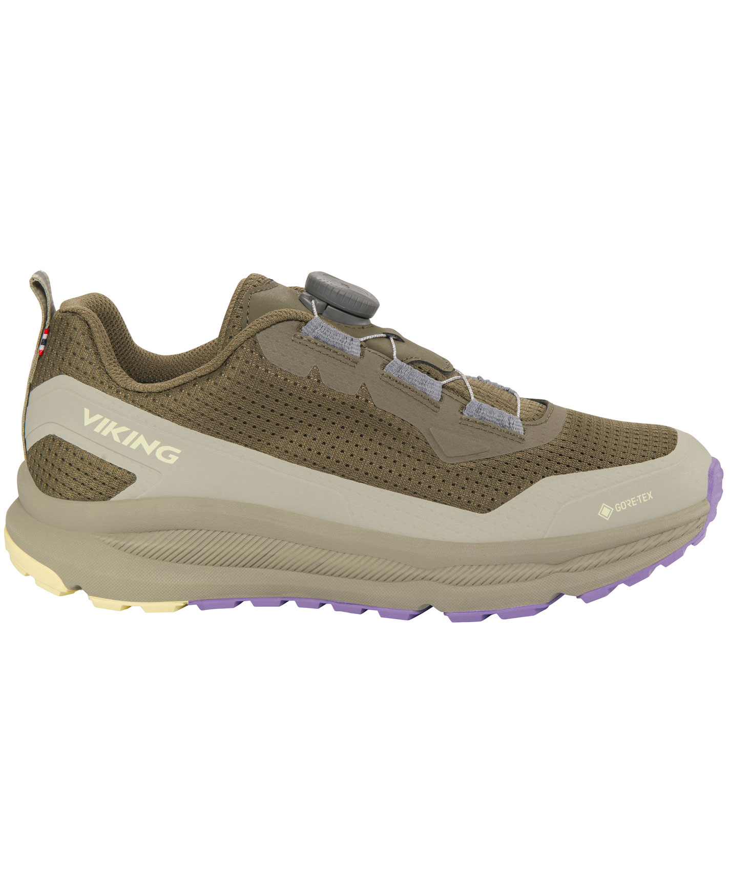 Viking Motion Low BOA W sneakers dam, Olive/Lilac, large image number 0