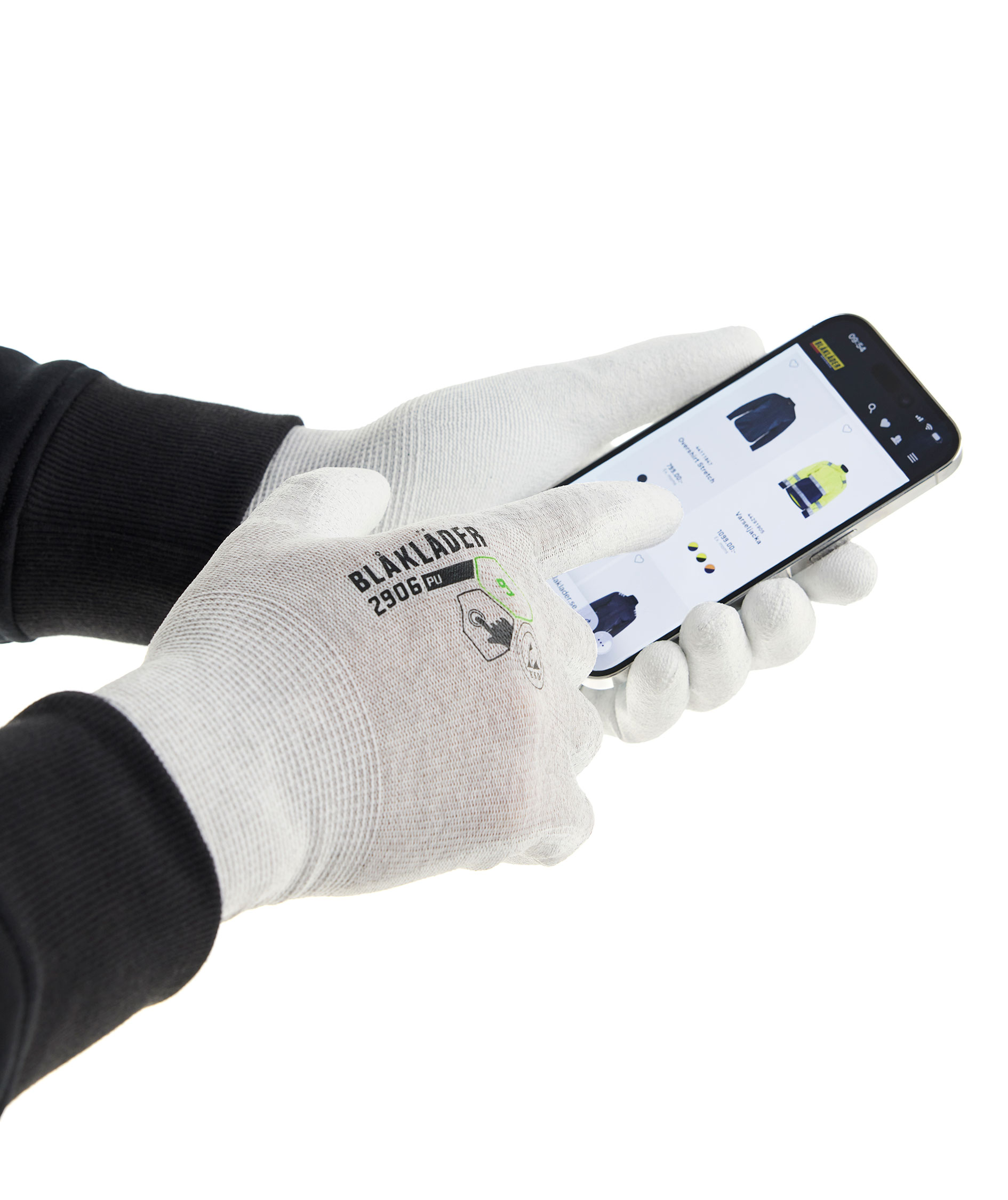Bl&aring;kl&auml;der 2906 work gloves, White