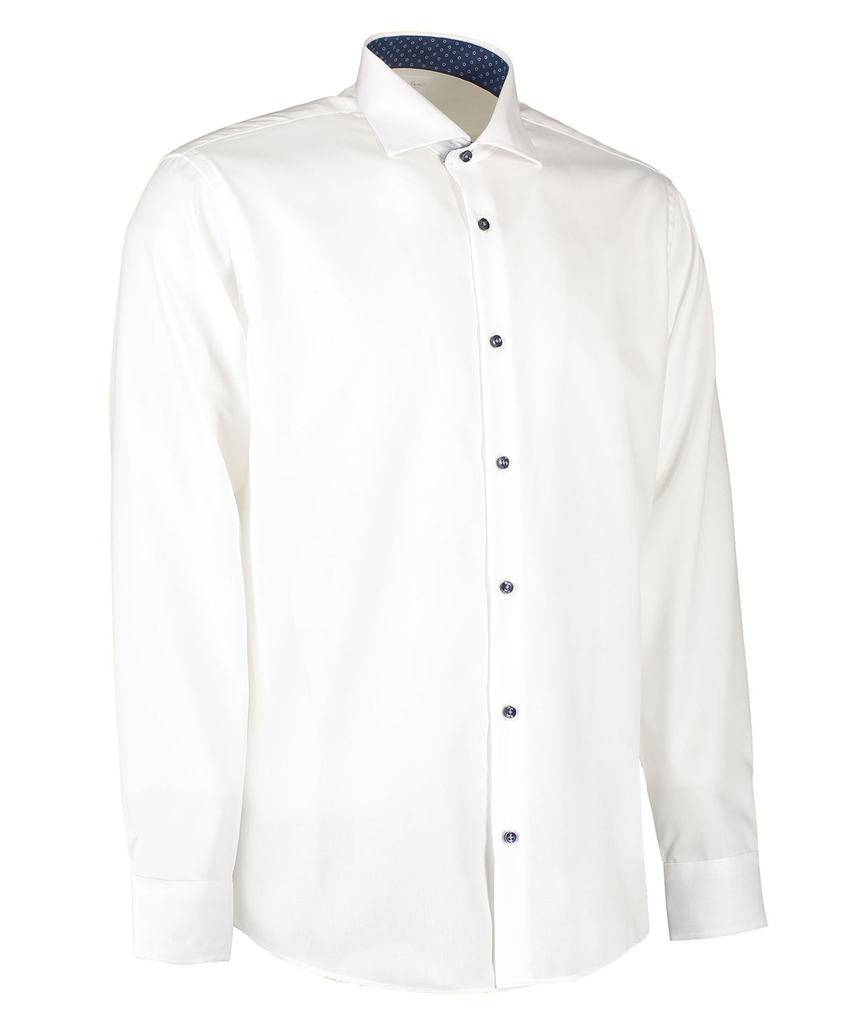 Seven Seas Fine Twill Virginia Modern fit shirt, White, large image number 3