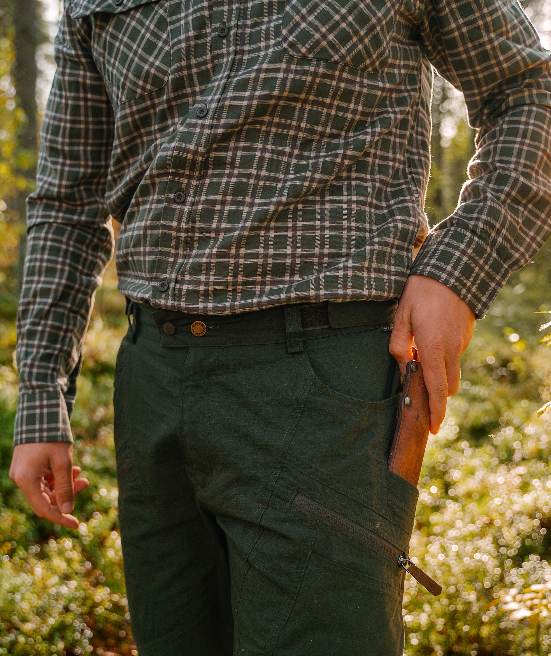 Pinewood&nbsp;Lappland Expert bukser, Moss green, large image number 4