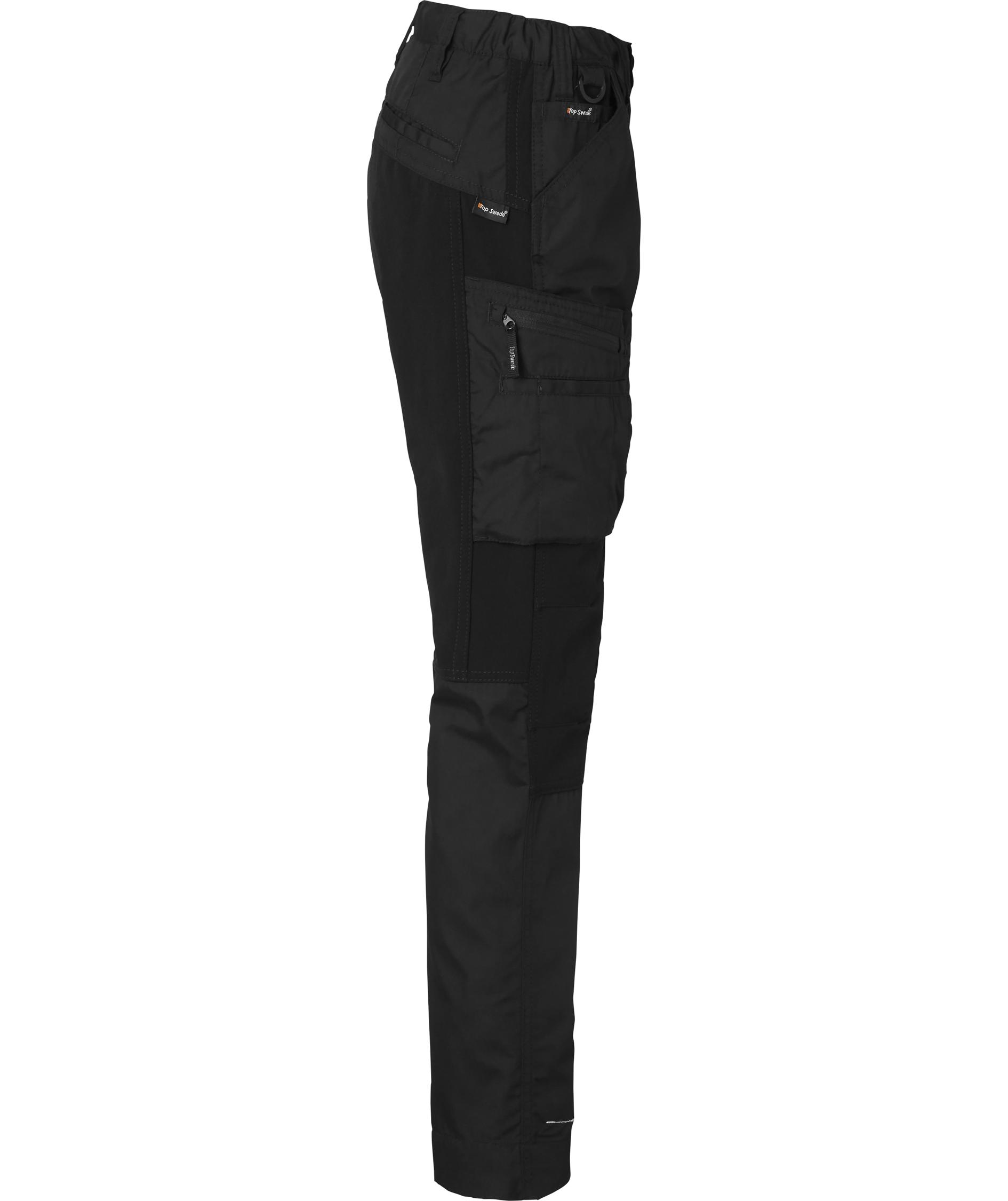 Top Swede servicebyxa 301 dam, Svart, large image number 2