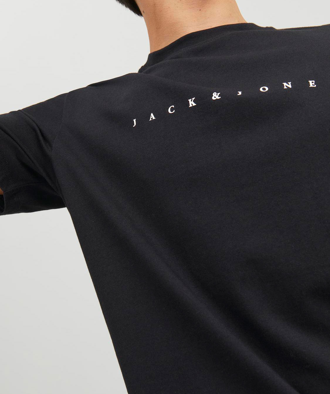 Jack & Jones JJESTAR T-shirt, Black, large image number 4