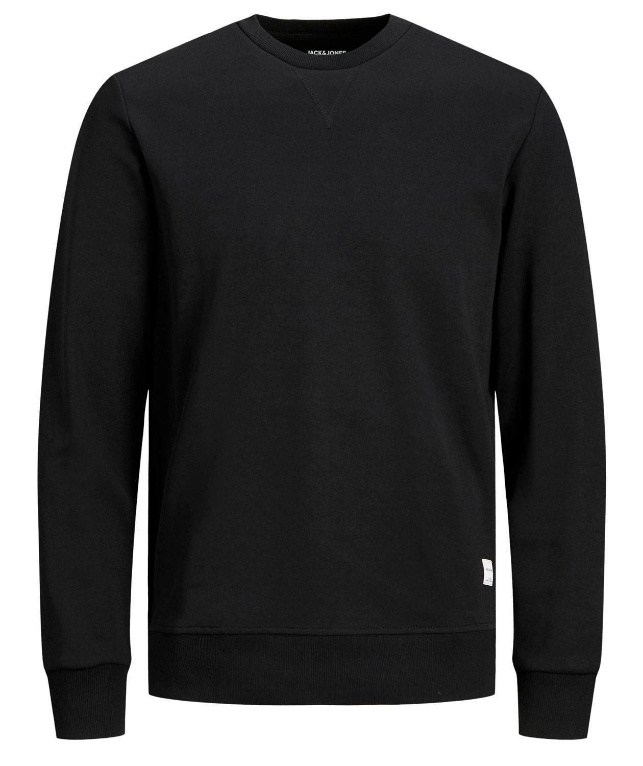 Jack & Jones JJEBASIC sweatshirt, Svart