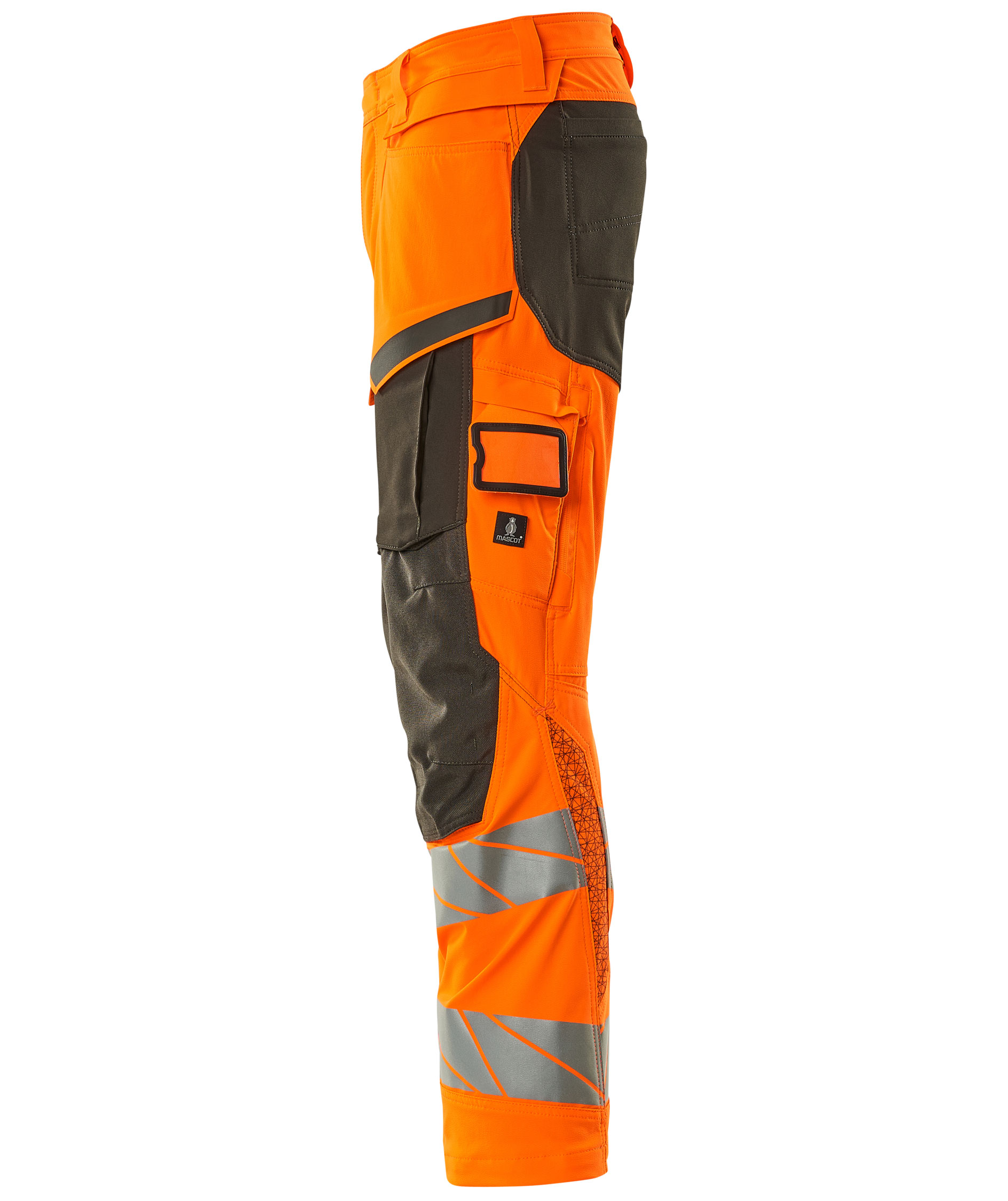 Mascot Accelerate Safe Arbeitshose full stretch, Hi-vis Orange/Dunkles Anthrazit, large image number 3