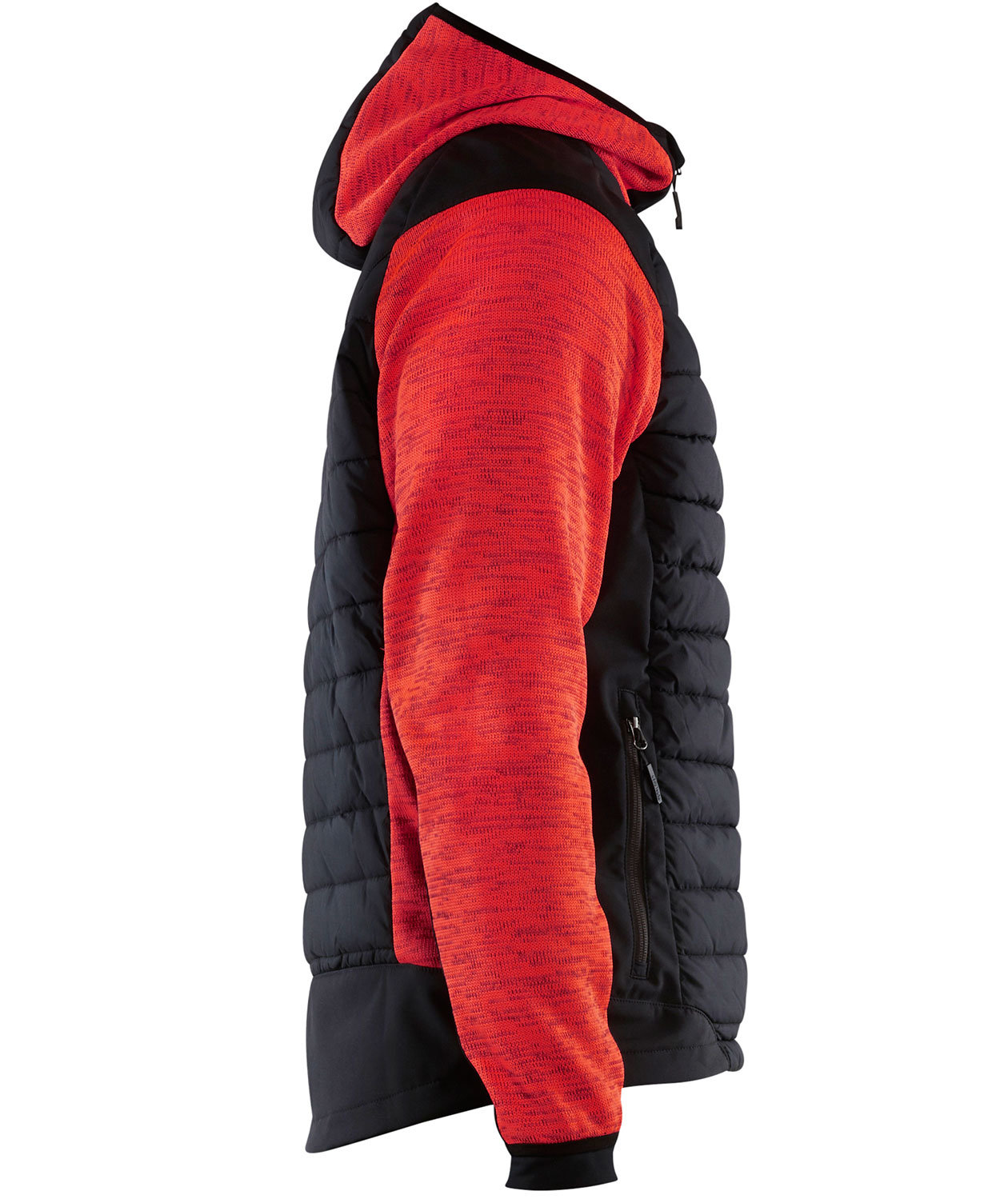 Bl&aring;kl&auml;der hybridjakke, R&oslash;d/Sort, large image number 3