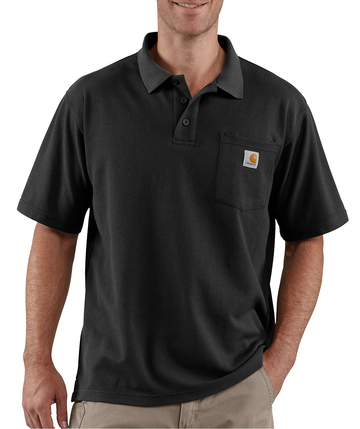 Carhartt pik&eacute;tr&ouml;ja, Black