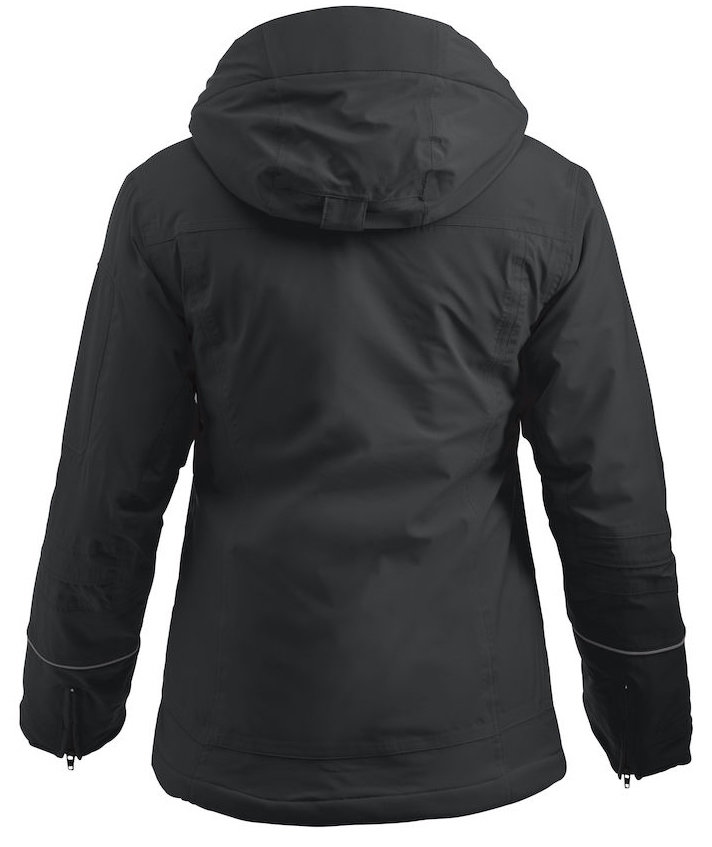 Clique Sparta Damen Softshelljacke, Schwarz, large image number 3