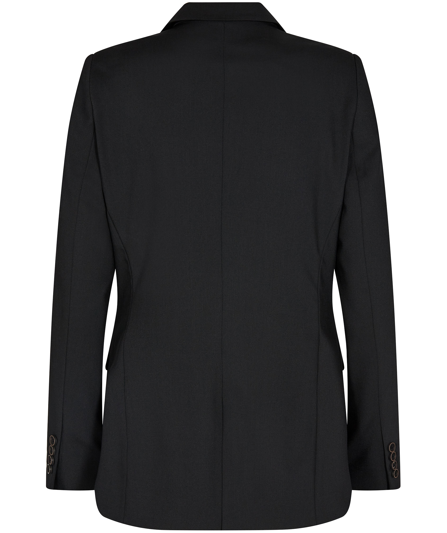 Sunwill Traveller Modern fit womens blazer with wool, Black, large image number 2