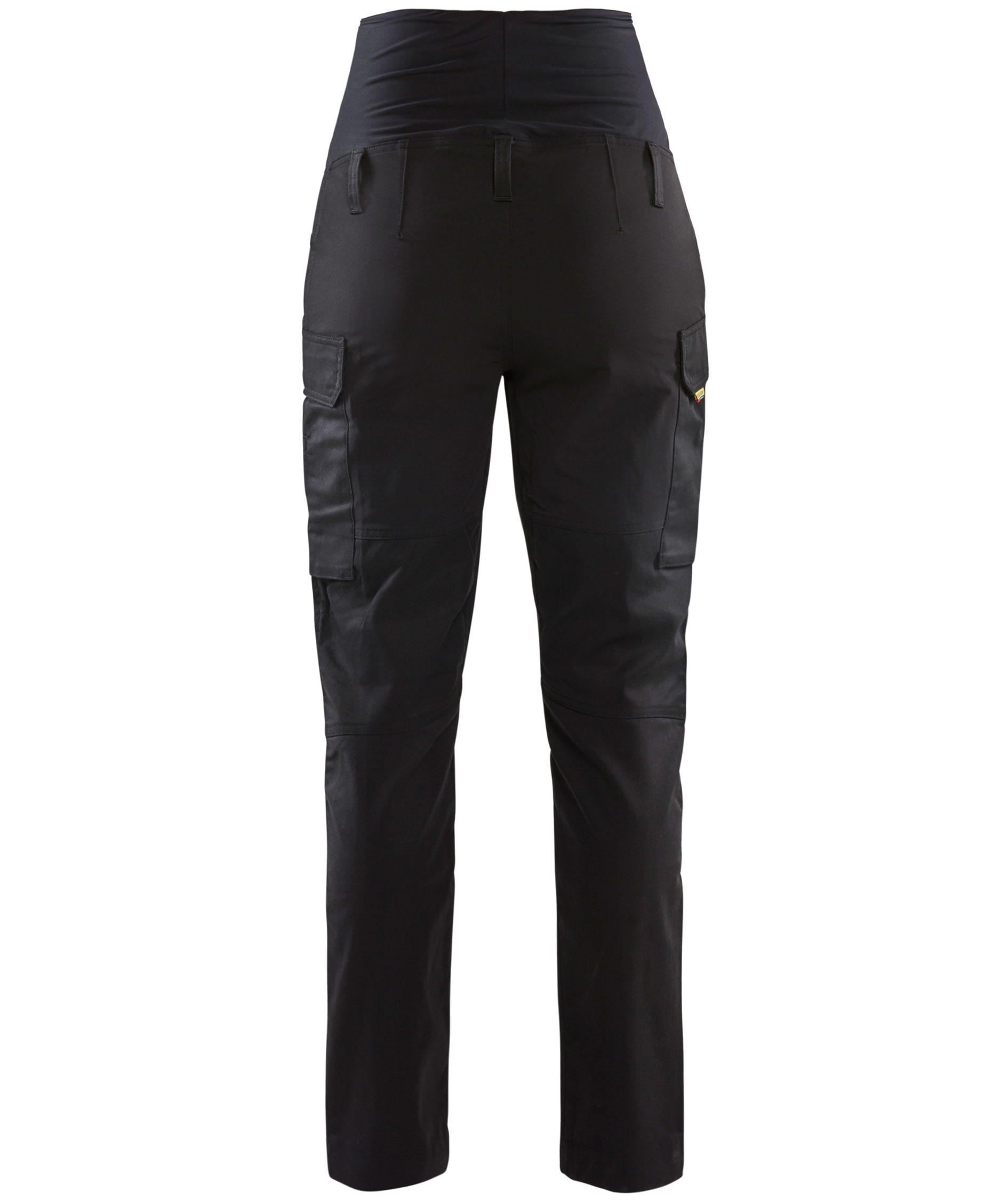 Bl&aring;kl&auml;der maternity work trousers Full stretch, Black, large image number 2