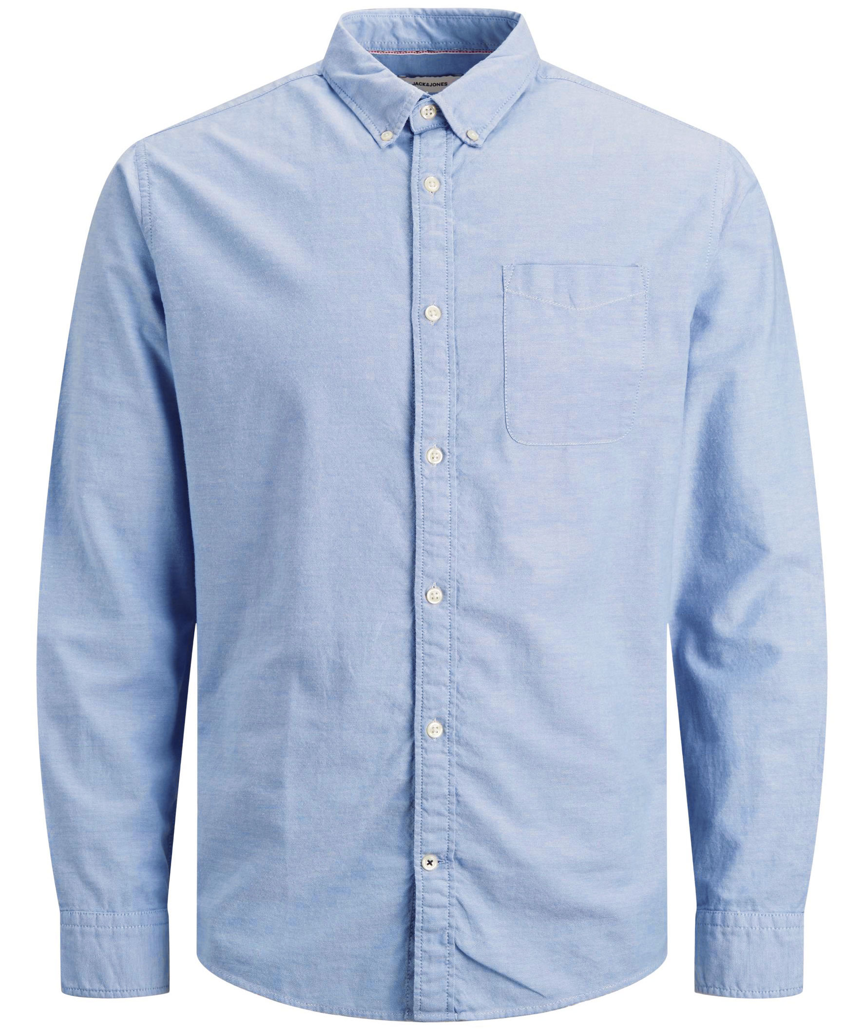 Jack & Jones JJEOXFORD Plus Size Regular Fit skjorta, Cashmere Blue