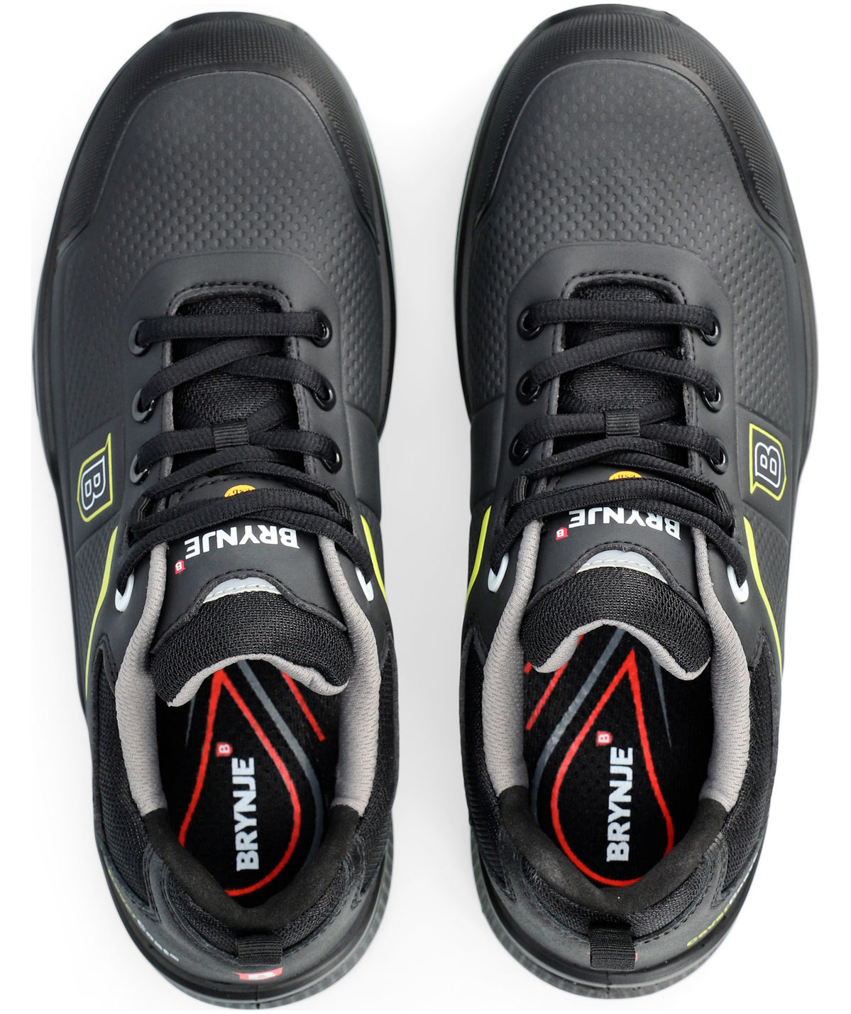 2.Sortering Brynje Active vernesko S3, Svart, Svart, large image number 5