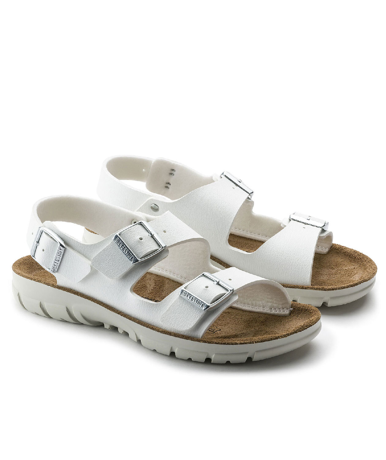 Birkenstock Kano Narrow Fit women's sandals, White, large image number 3