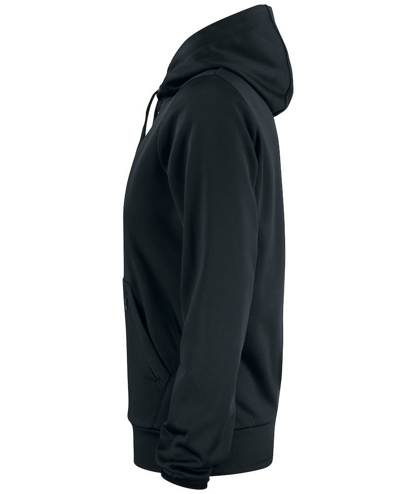 Clique Oakdale hoodie, Svart, large image number 3
