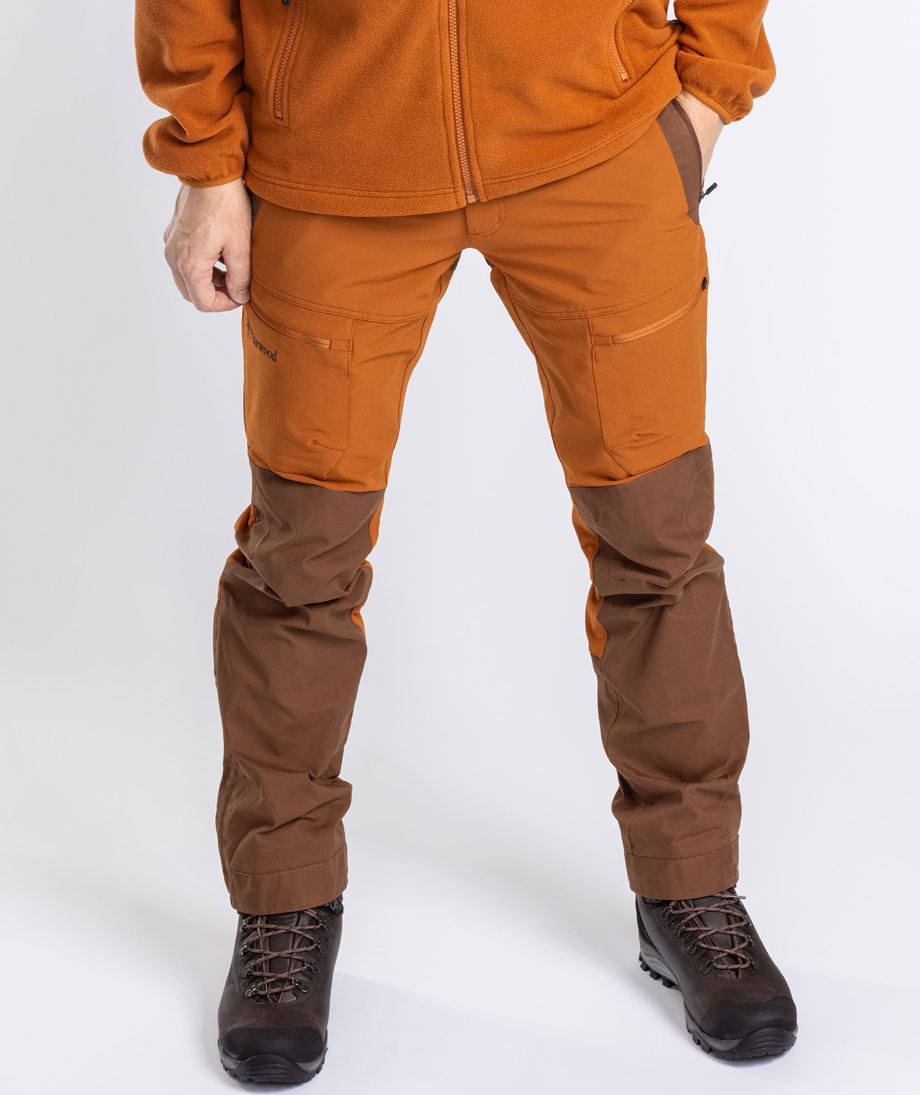 Pinewood&nbsp;Finnveden Hybrid Extreme bukser, Fudge/Nougat, large image number 3