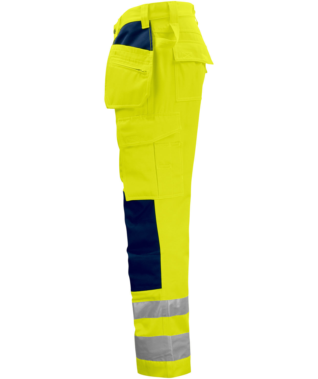 ProJob craftsman trousers 6531, Hi-Vis Yellow/Navy, large image number 3