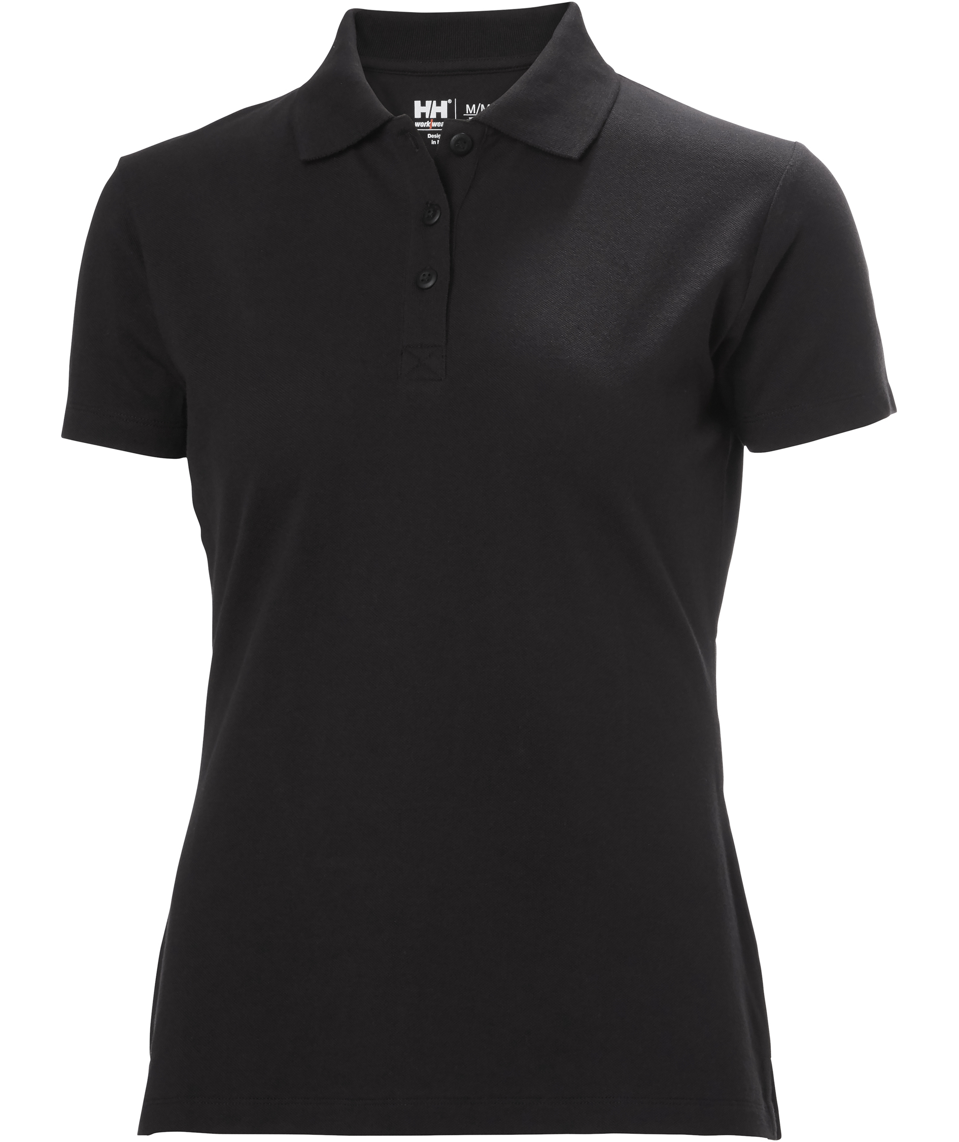 Helly Hansen Classic 2.0 women's polo T-shirt, Black, Black, swatch