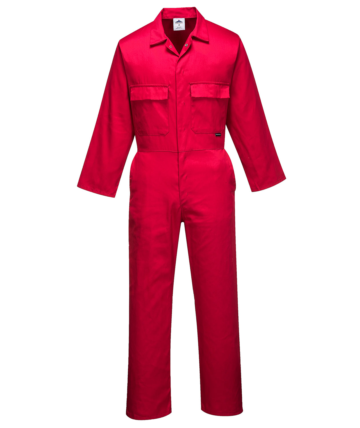 Portwest Euro Work Overall, Rot