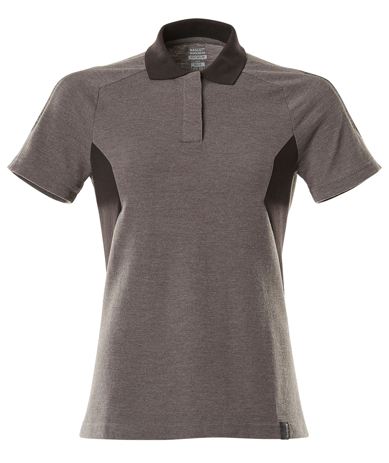 Mascot Accelerate Damen Poloshirt, Dunkel Anthrazit/Schwarz, Dunkel Anthrazit/Schwarz, swatch