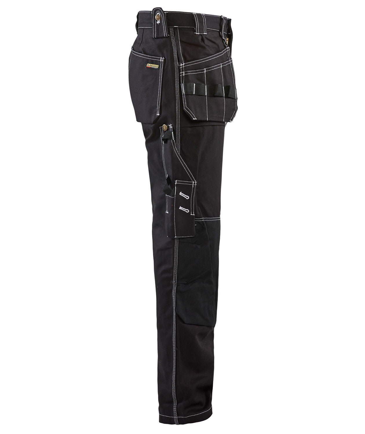 Bl&aring;kl&auml;der h&aring;ndverkerbukse 1530, Svart, large image number 2