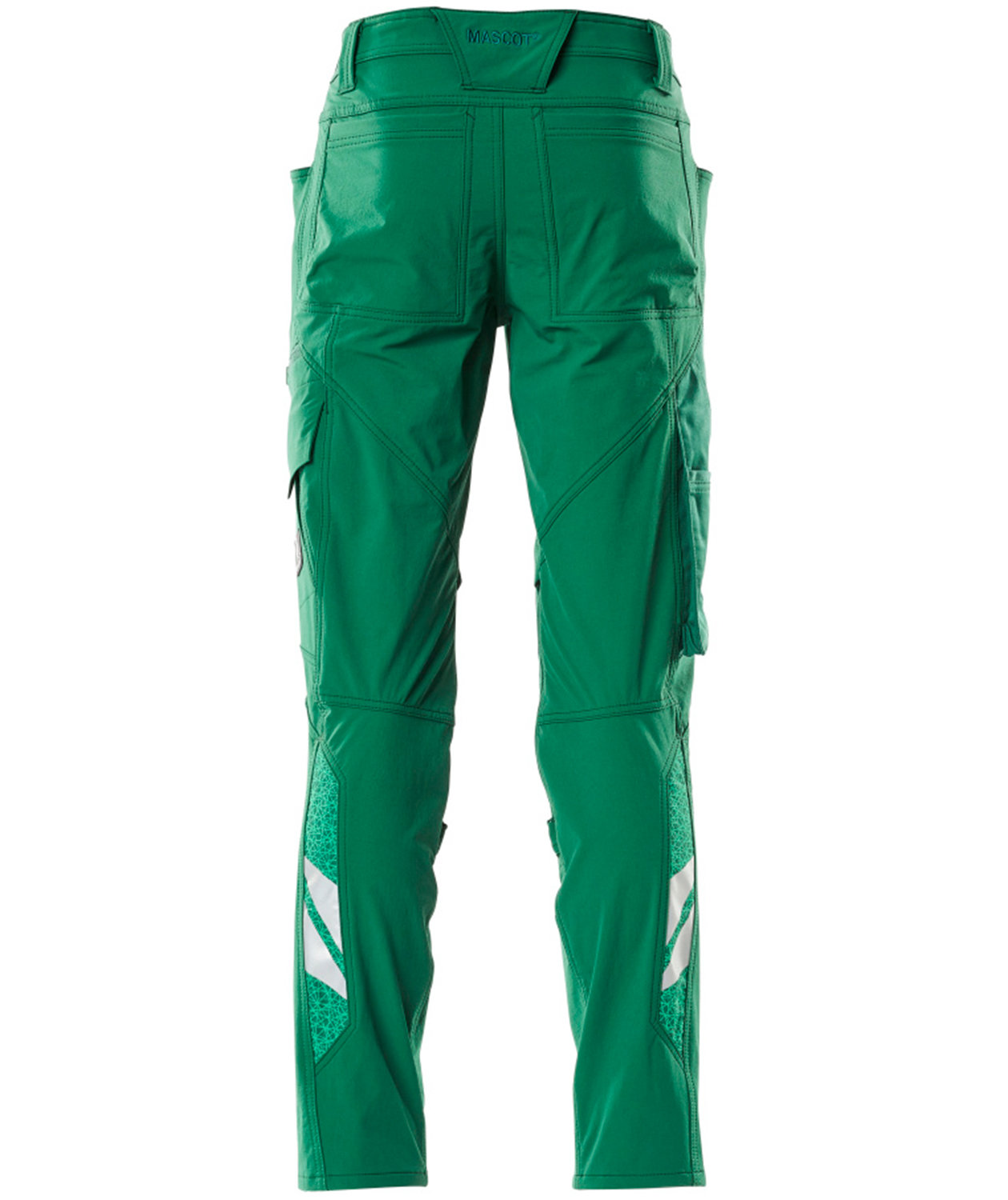 Mascot Accelerate arbejdsbukser full stretch, Gr&oslash;n, large image number 1