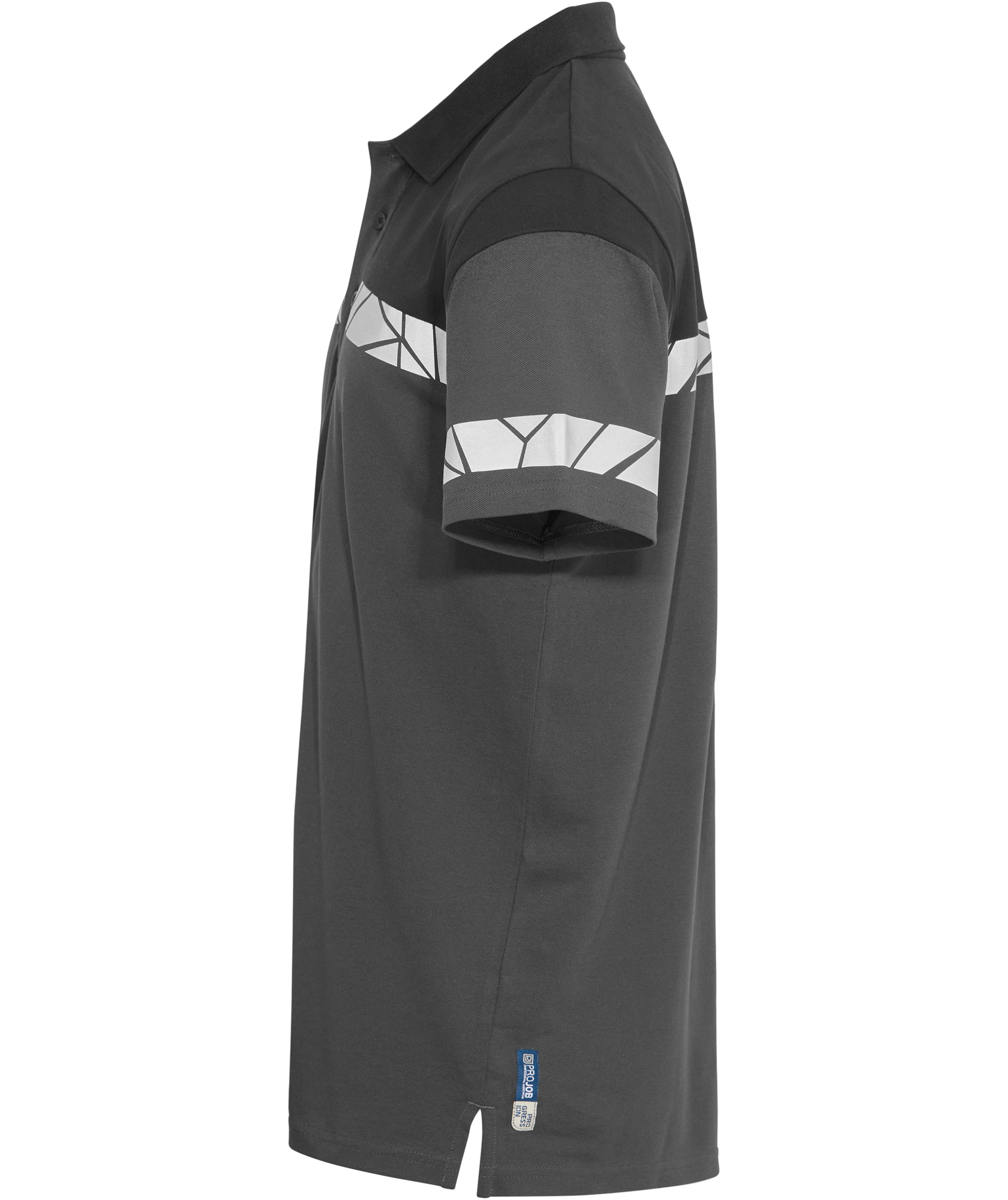ProJob polo shirt 7003, Grey/Black, large image number 3