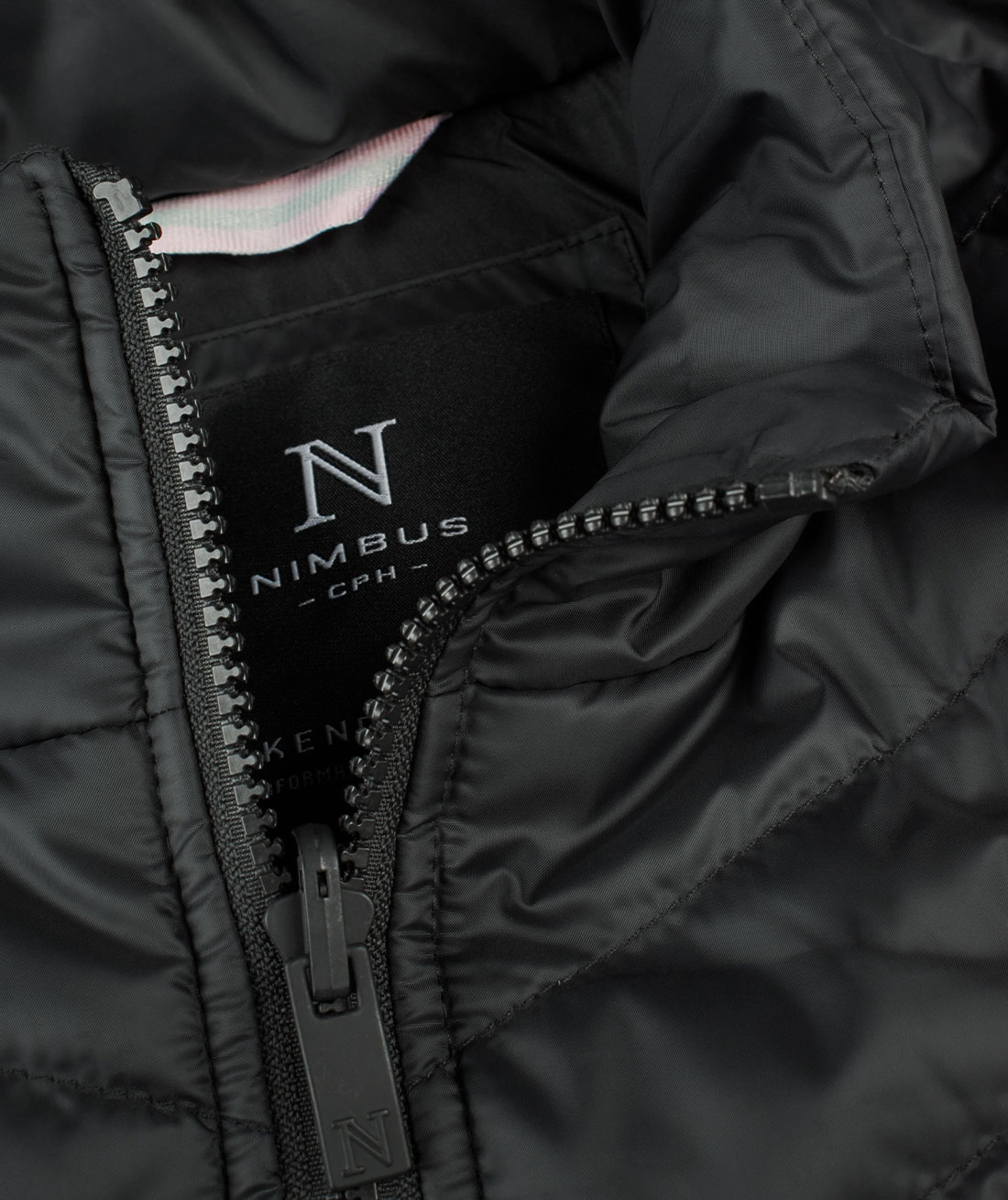 Nimbus Kendrick vattert damejakke, Charcoal, large image number 4