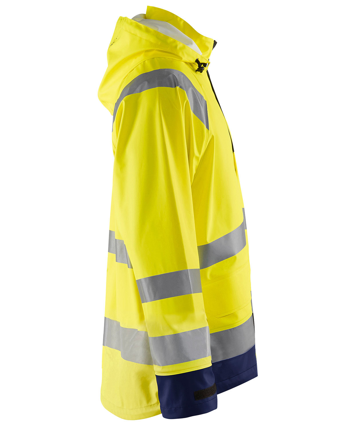 Bl&aring;kl&auml;der regnjakke Level 1, Hi-vis&nbsp;Gul/Marine, large image number 3