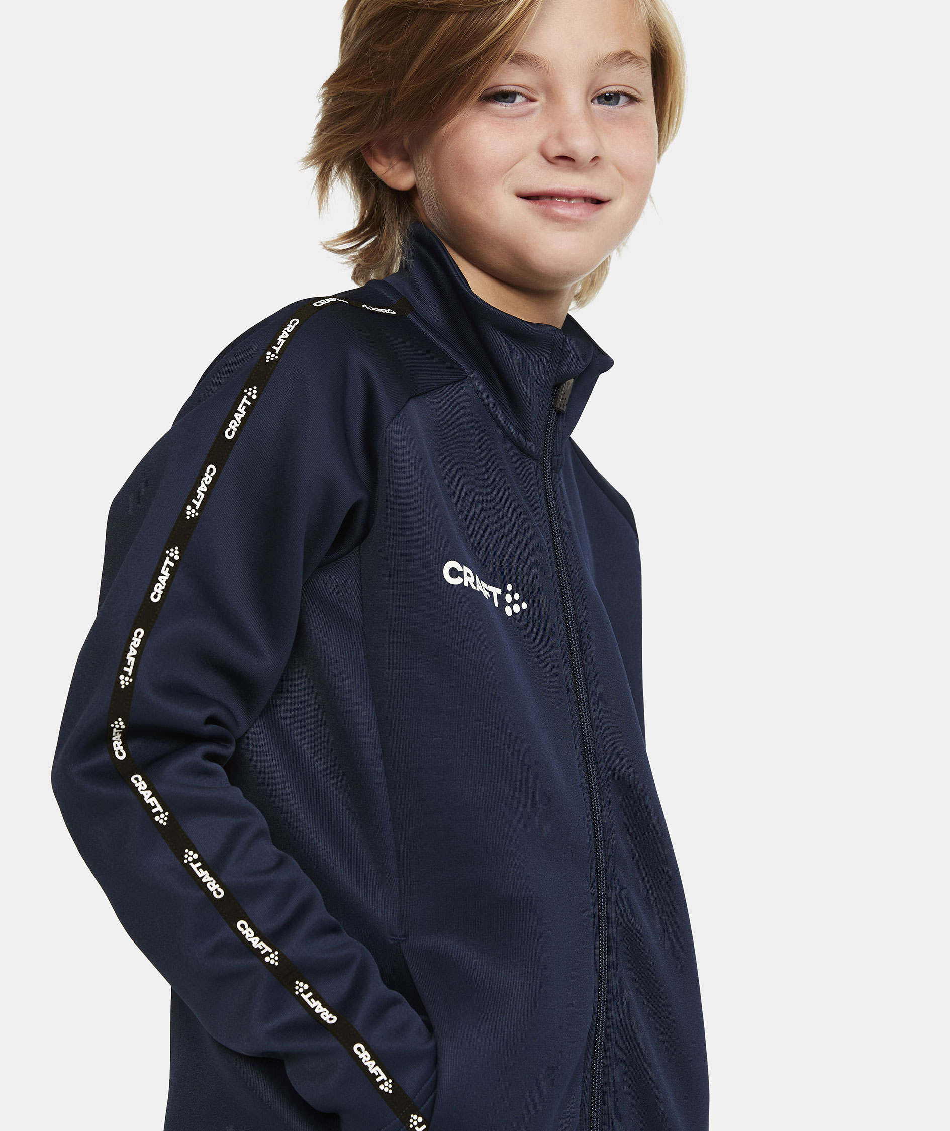 Craft Squad 2.0 cardigan til b&oslash;rn, Navy, large image number 7