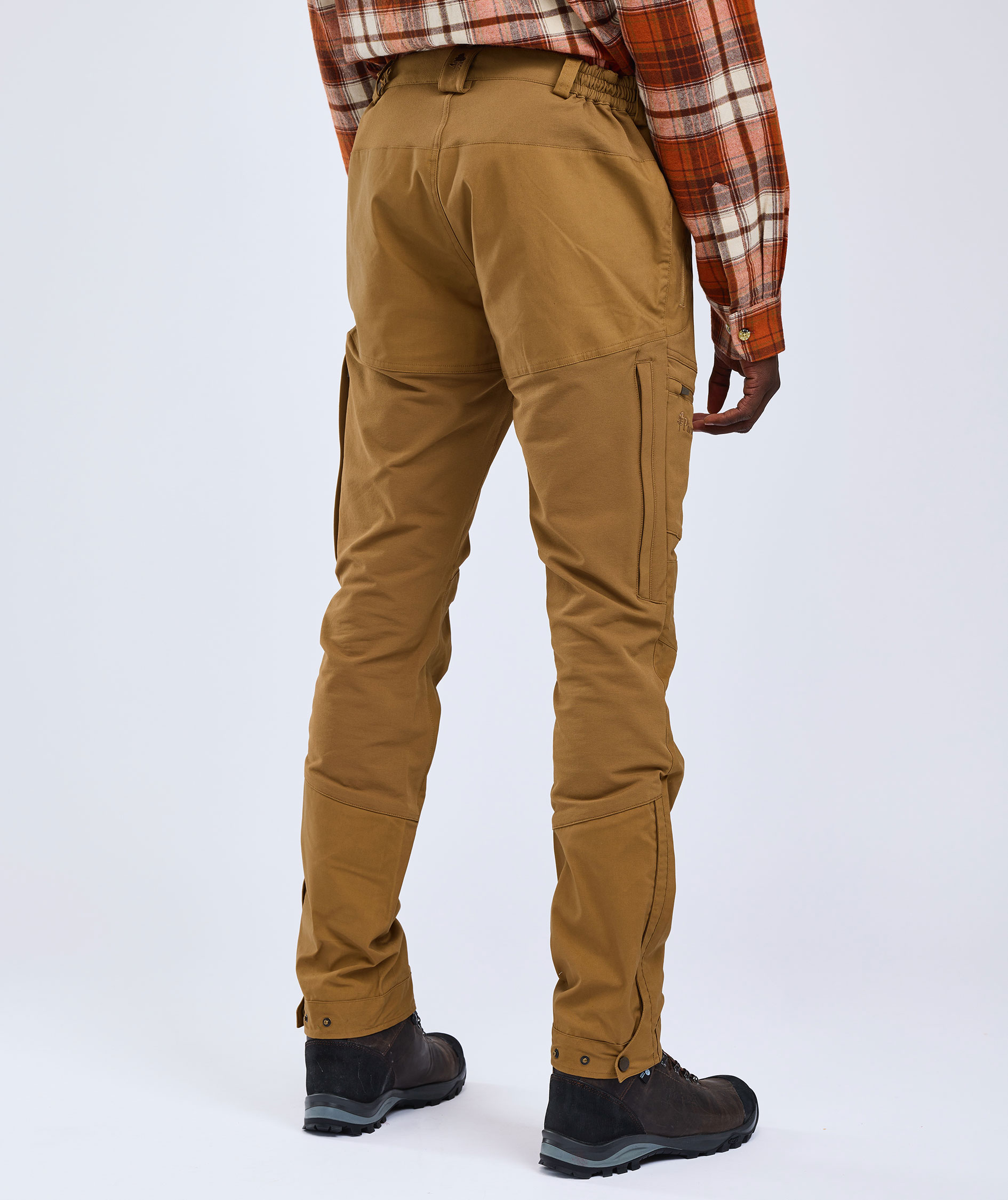 Pinewood Finnveden Hybrid bukser, Dark Sandstone, large image number 3