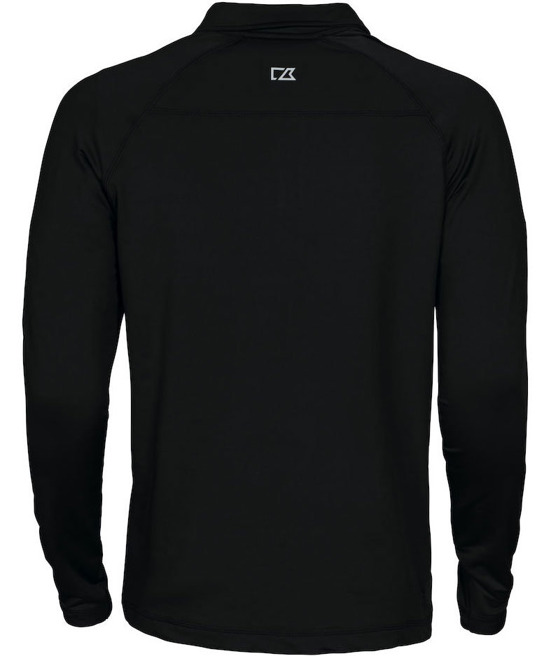 Cutter & Buck Coos Bay halfzip sweatshirt, Svart, large image number 2