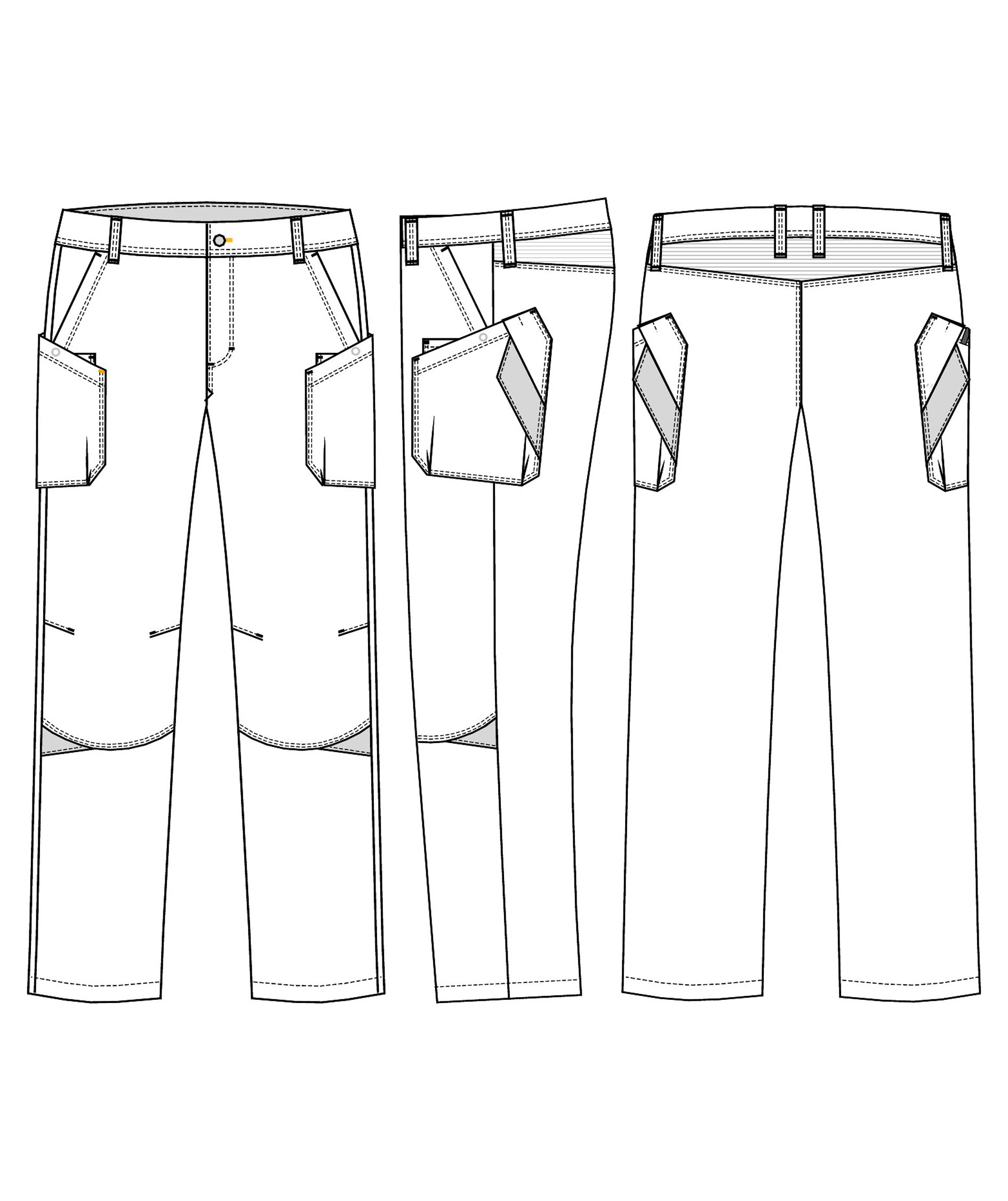 Kentaur functional trousers, Dark Marine, large image number 4