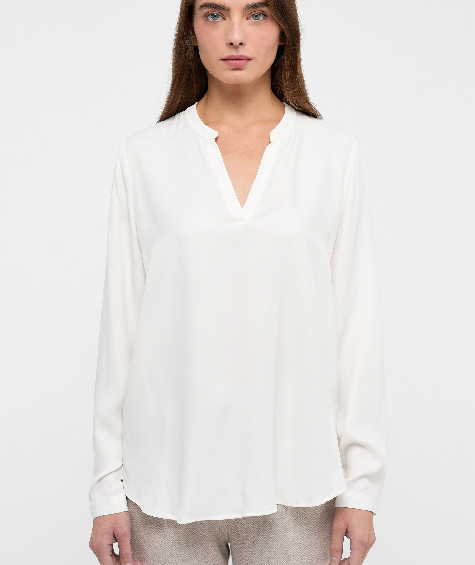 Eterna loose fit blus dam, Champagne