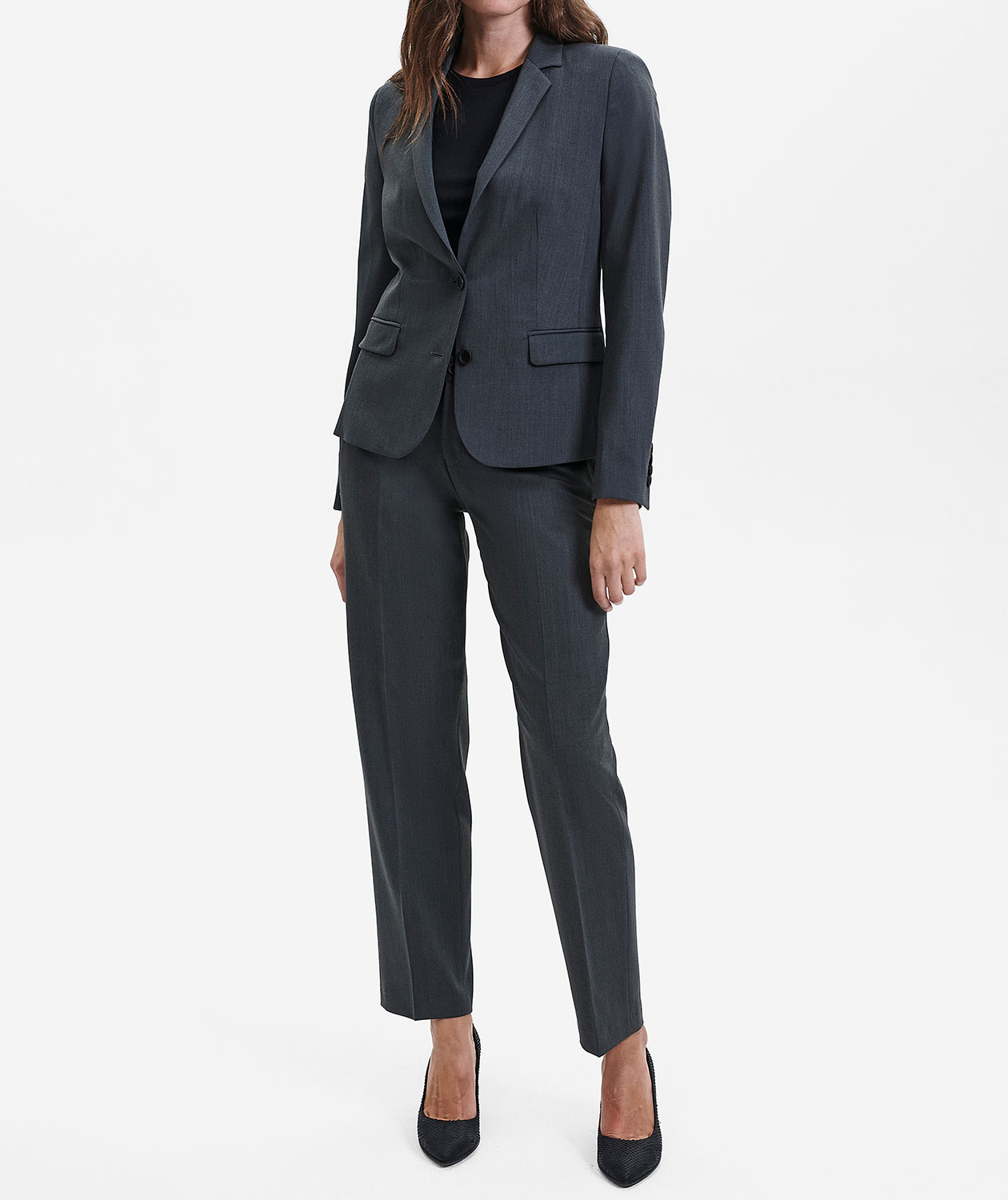 Sunwill Traveller Bistretch Regular fit women's trousers, Grey