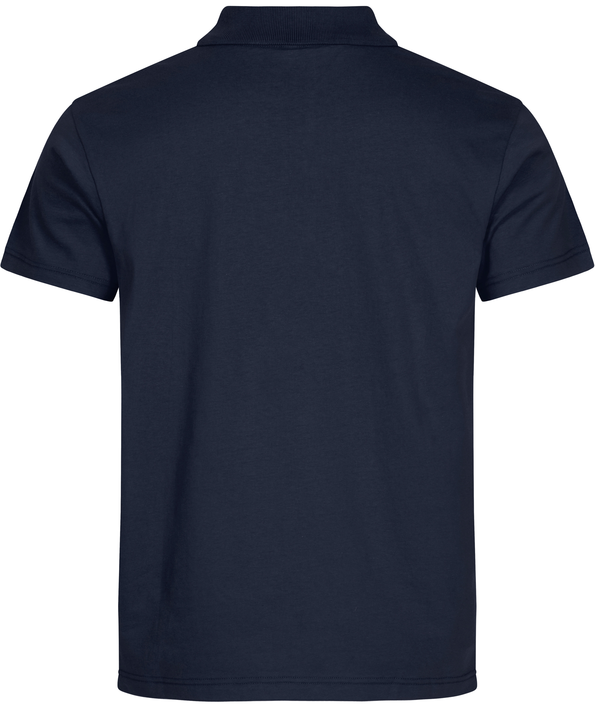 Clique Single Jersey Polo shirt, Dark navy, large image number 2