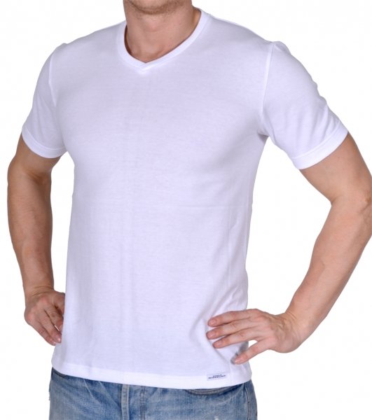 by Mikkelsen T-shirt, Hvid