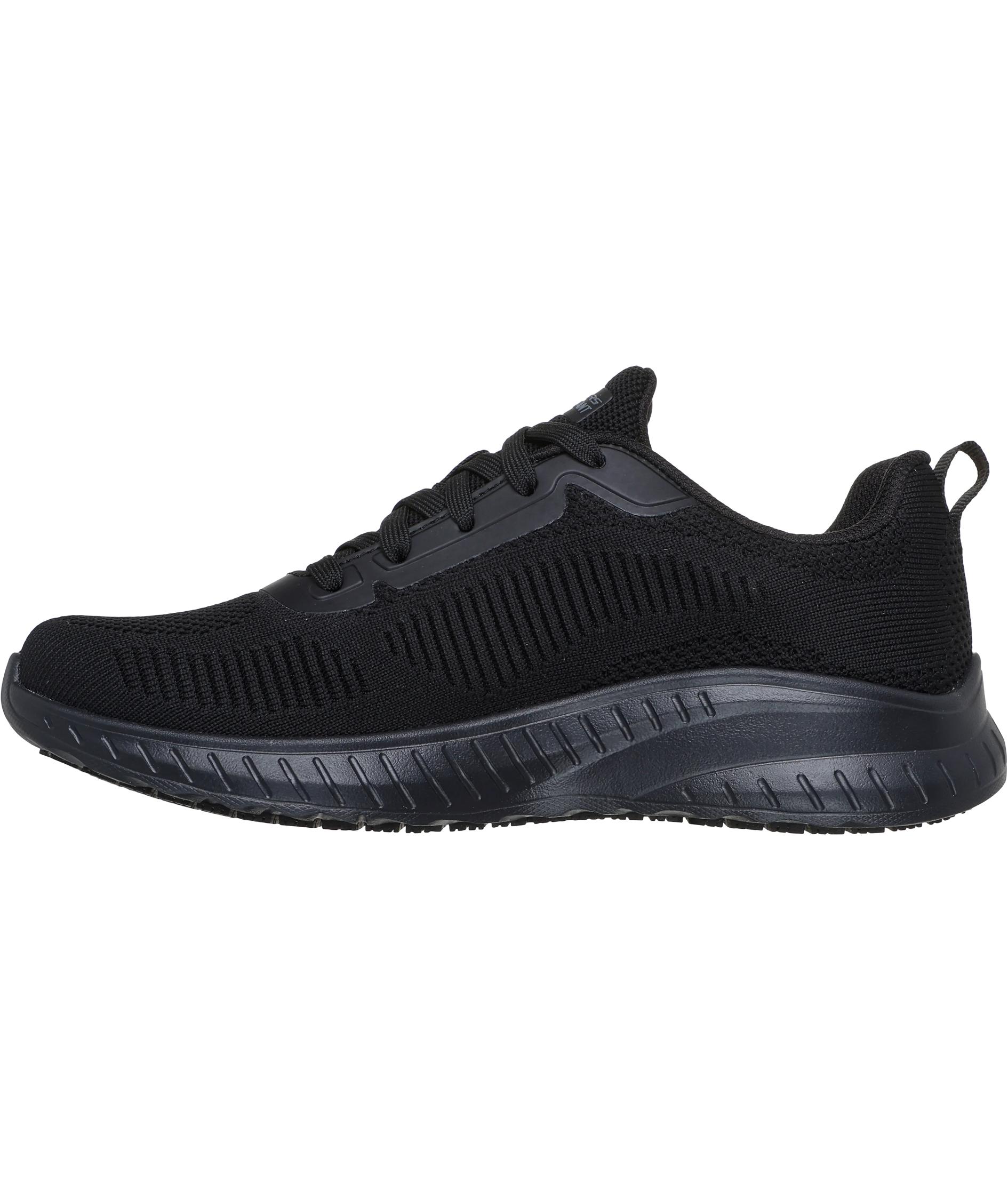 Skechers Squad Chaos women's work shoes, Black, large image number 4