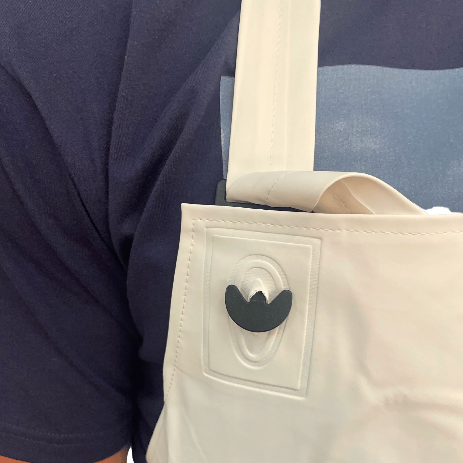 Ocean Menton PVC br&ouml;stlappsf&ouml;rkl&auml;de, Vit