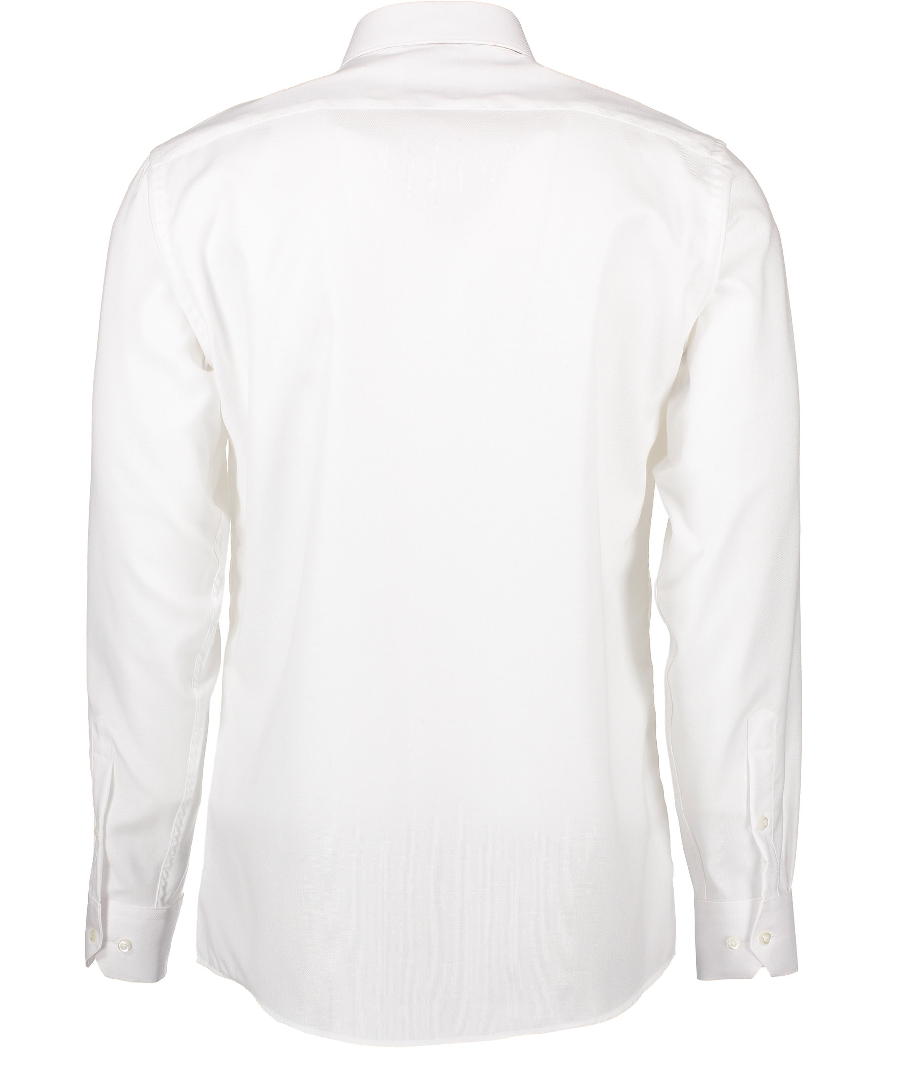 Seven Seas Dobby Royal Oxford Slim fit shirt, White