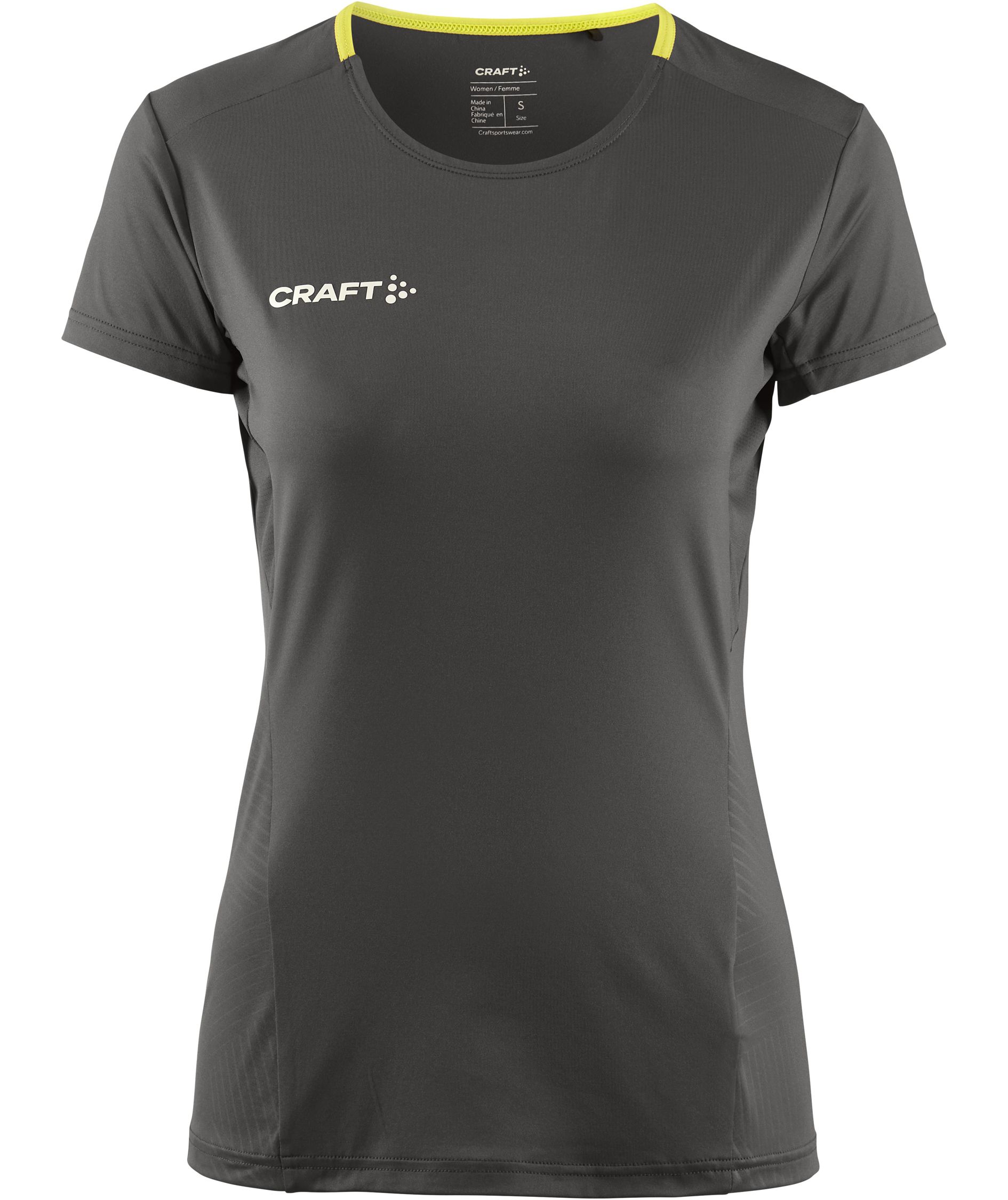 Craft Extend Jersey Damen T-shirt, Asphalt, Asphalt, swatch