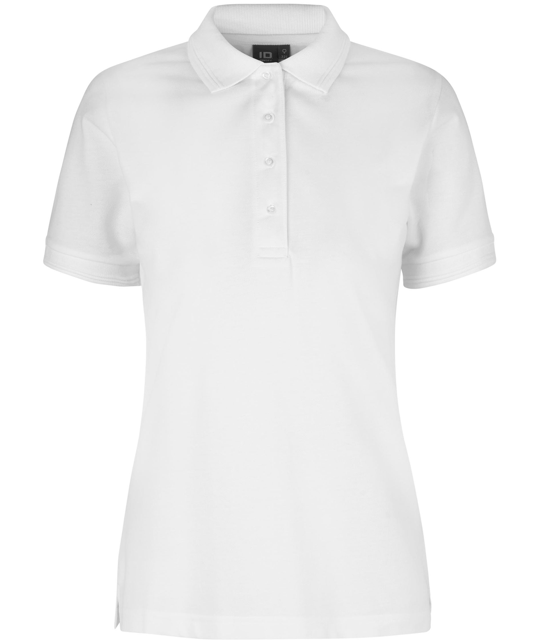 ID PRO Wear dame Polo T-shirt, Hvid