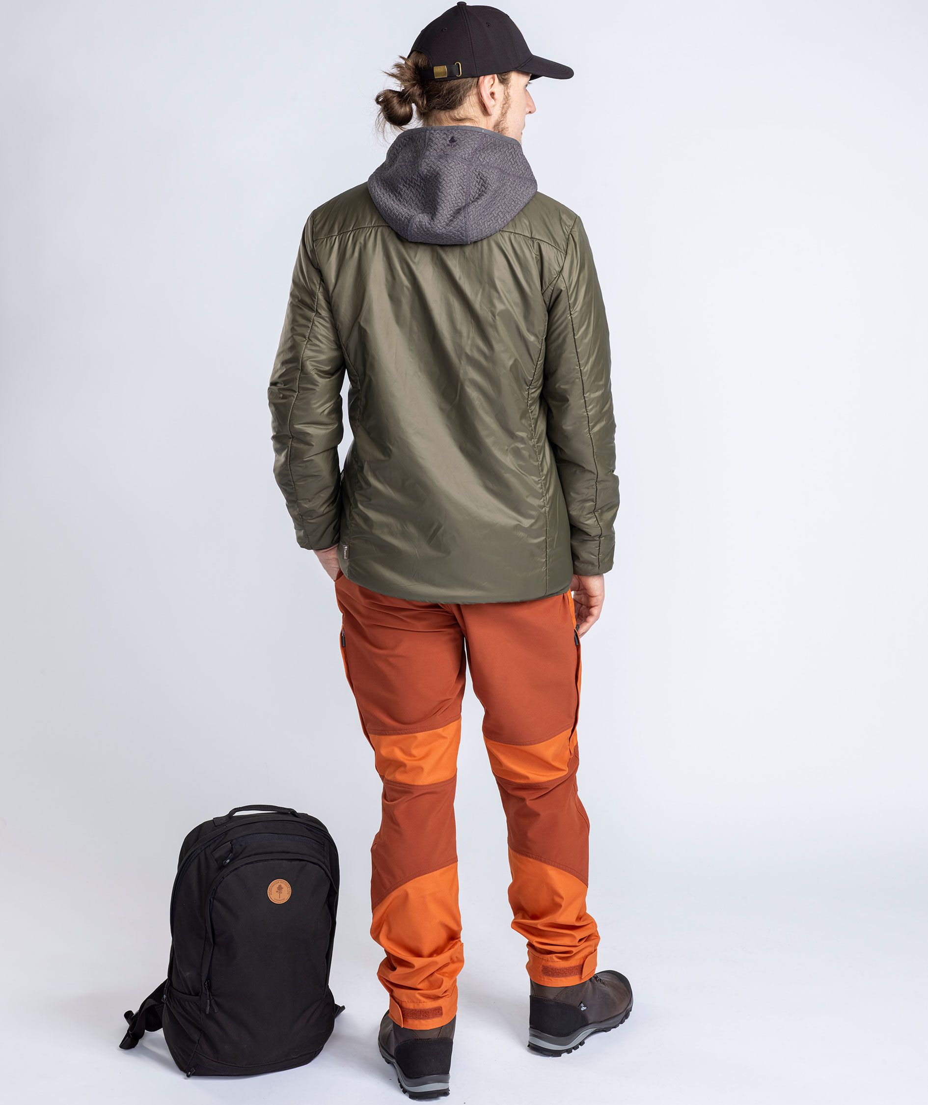 Pinewood&nbsp;Wool Insulation jakke, Moss green, large image number 7