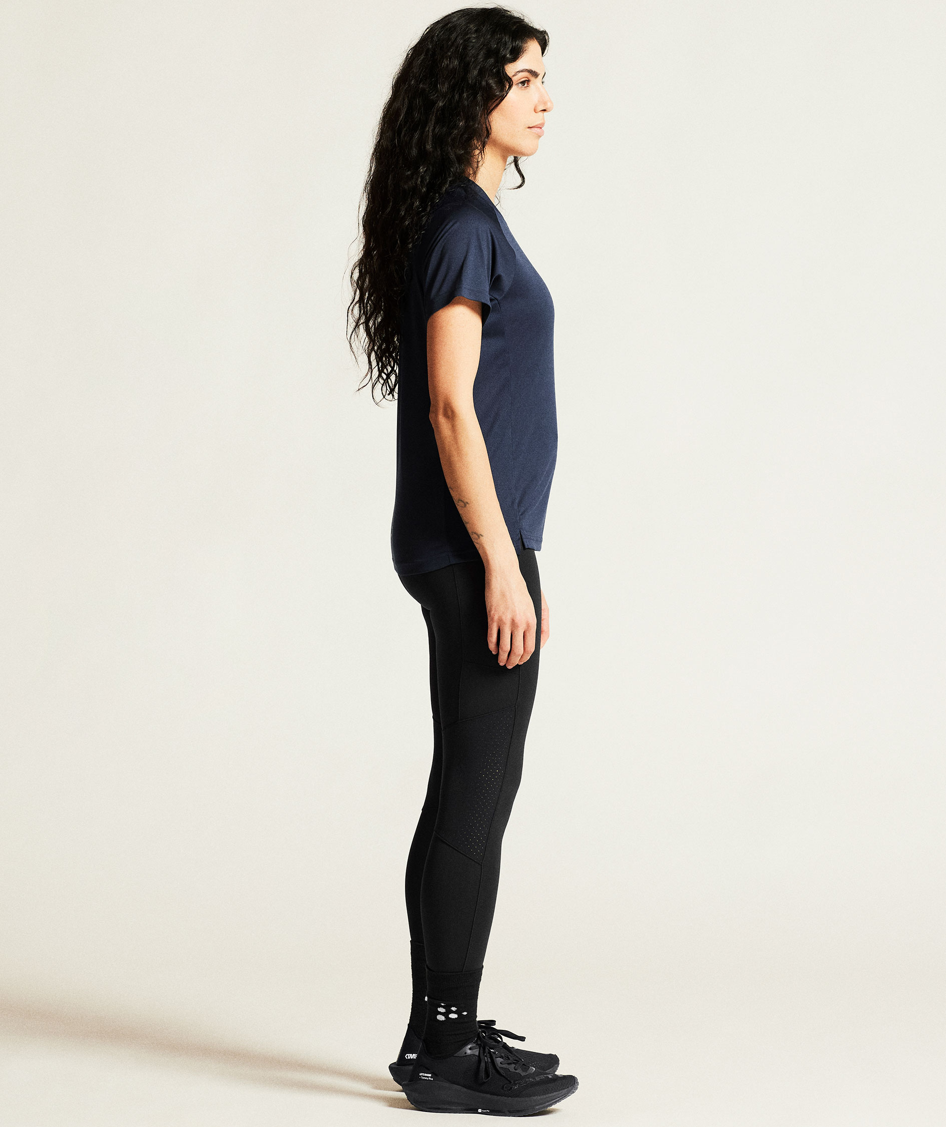 Craft Rush 2.0 dame T-skjorte, Navy, large image number 3