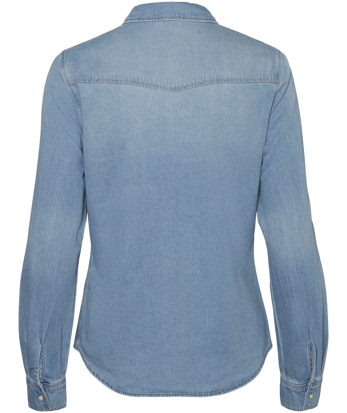 Vero Moda VMMARIA dame denimskjorte, Light Blue Denim, large image number 2