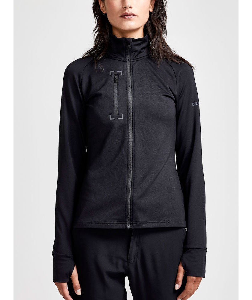 Craft ADV Explore midlayer dam, Svart