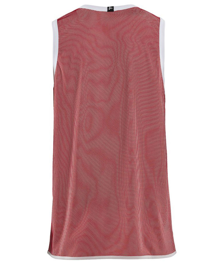 Craft Progress vendbar Basket tank top, Bright red/white, large image number 2