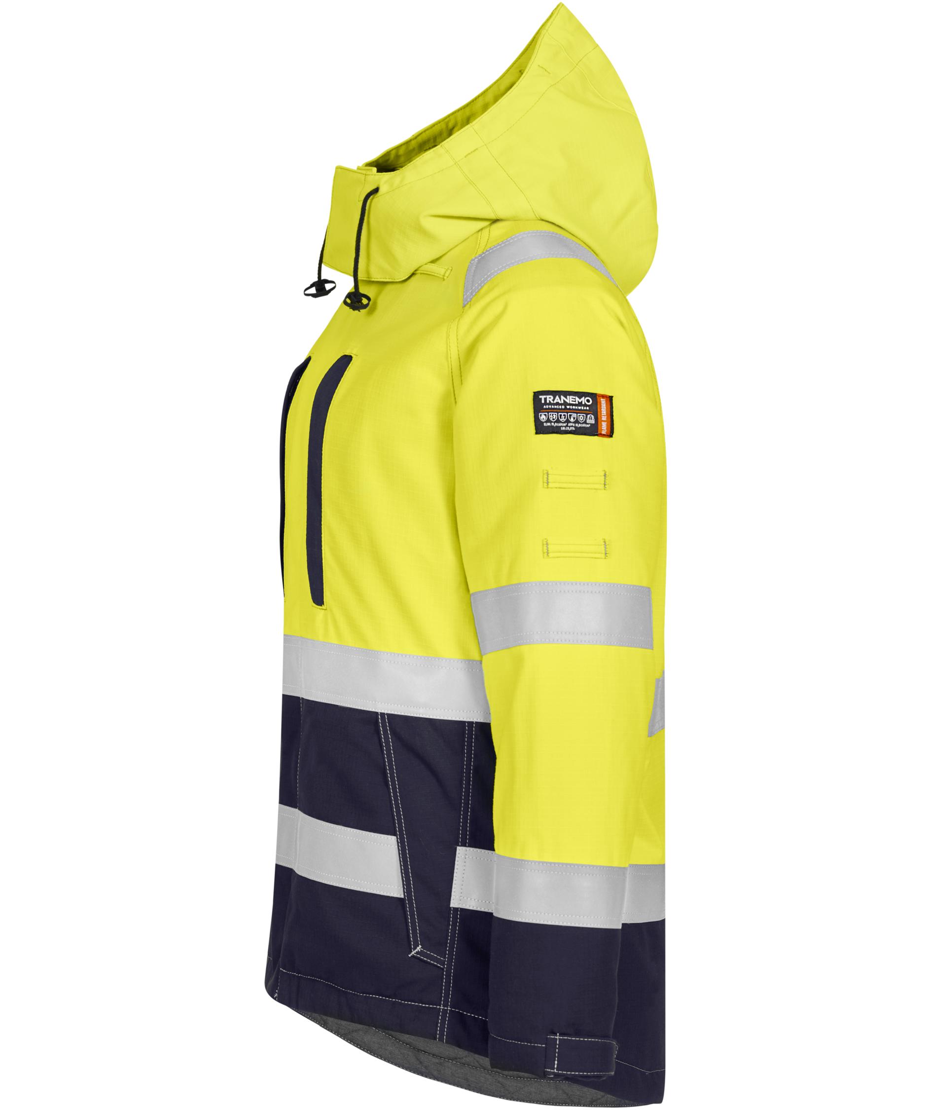 Tranemo Tera TX women's winter jacket, Hi-Vis yellow/marine, large image number 2
