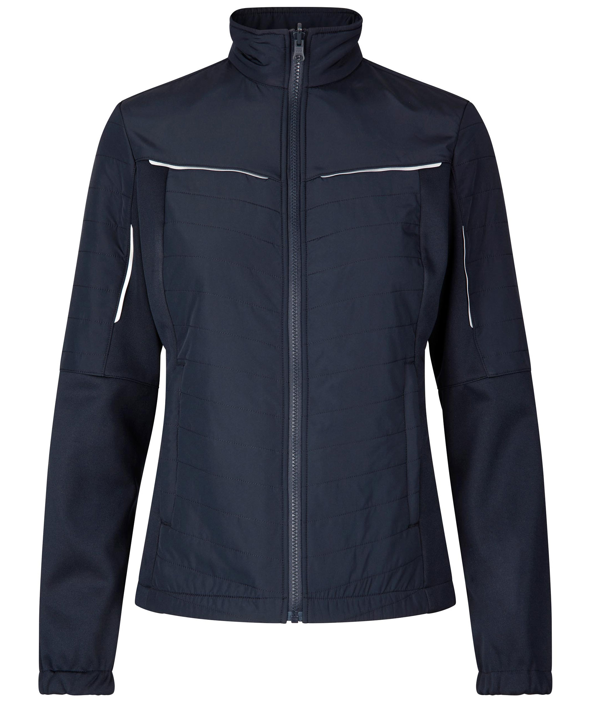 ID&nbsp;Zip'n'mix hybridjacka dam, Navy